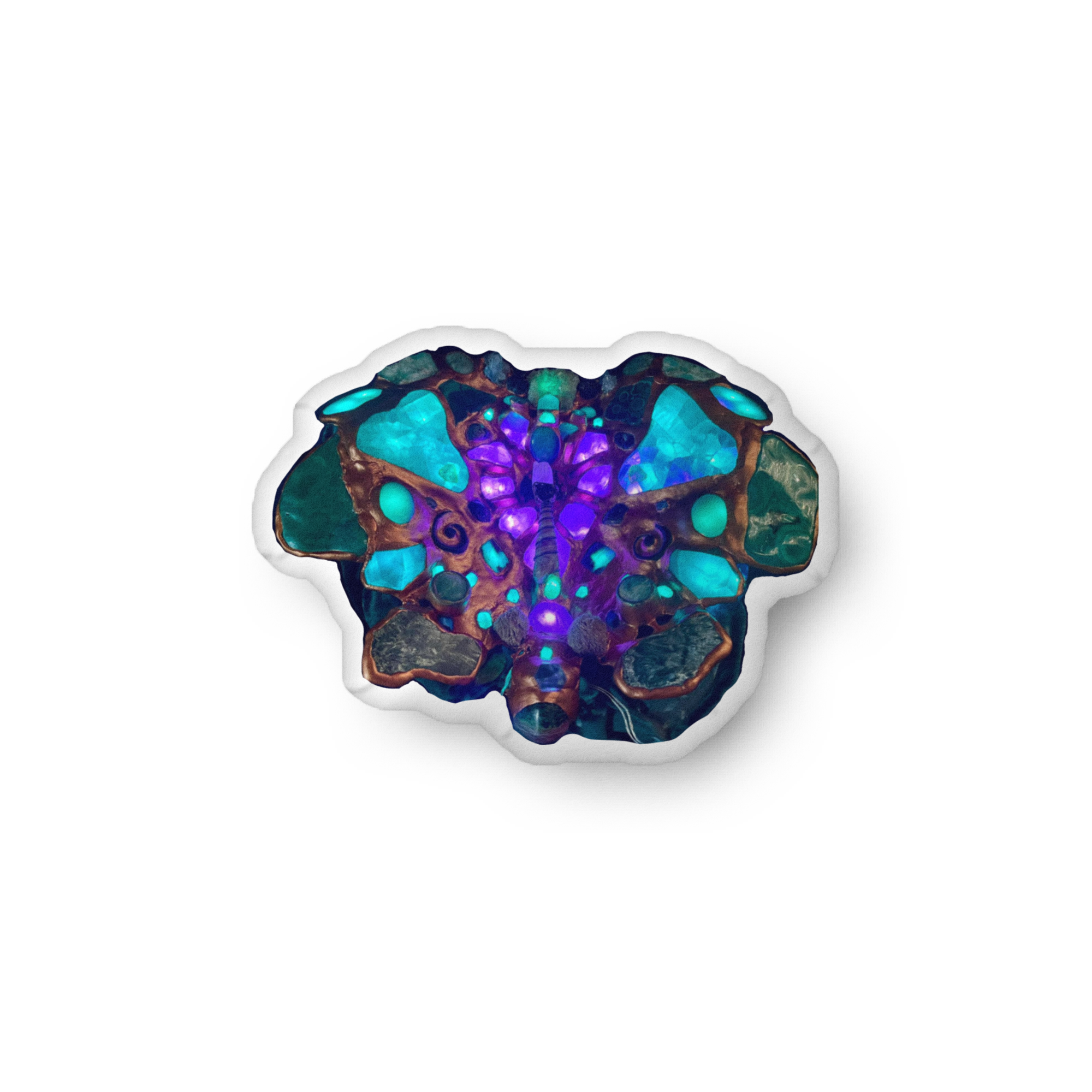 Heart Chakra - Custom-shaped pillow