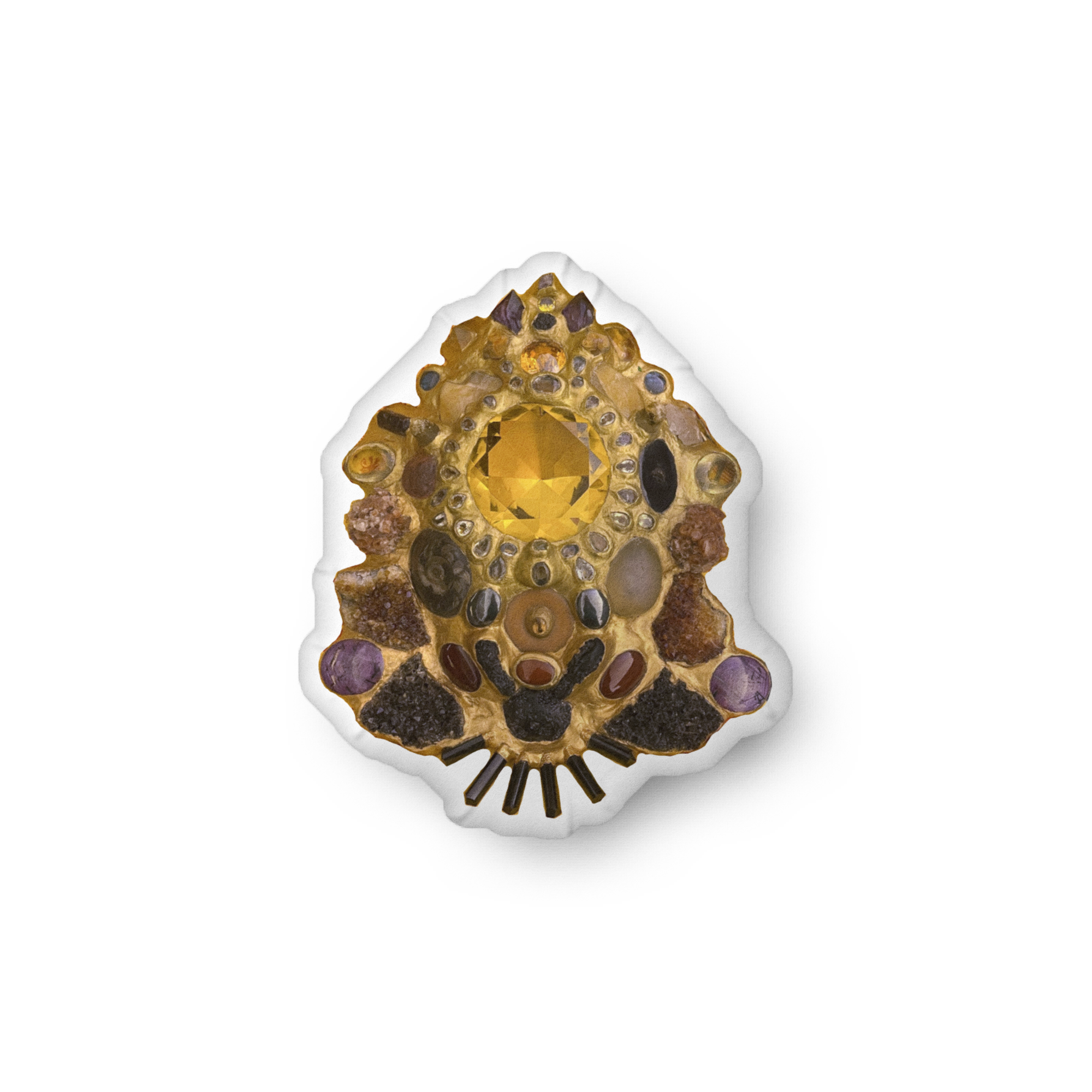 Solar Chakra - Custom-shaped pillow