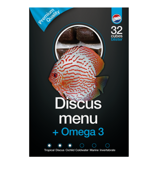 Discus menu + omega 3
