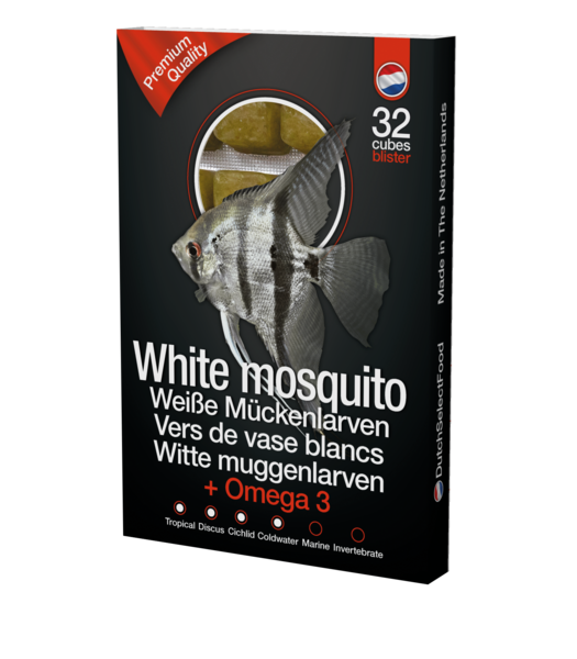 Witte muggenlarven + omega 3