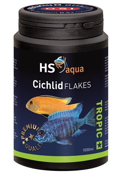 Cichlid flakes
