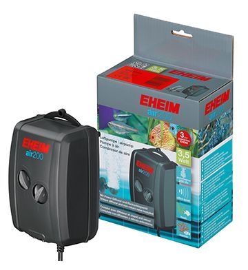 Luchtpomp set 200l/h regelbaar