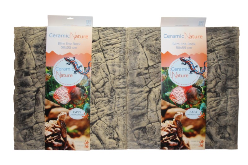 Slimline Rock Oxford Brown 50x55cm