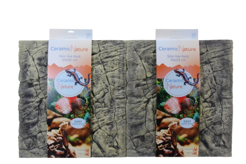 Slimline Rock Oxford Brown 50x55cm