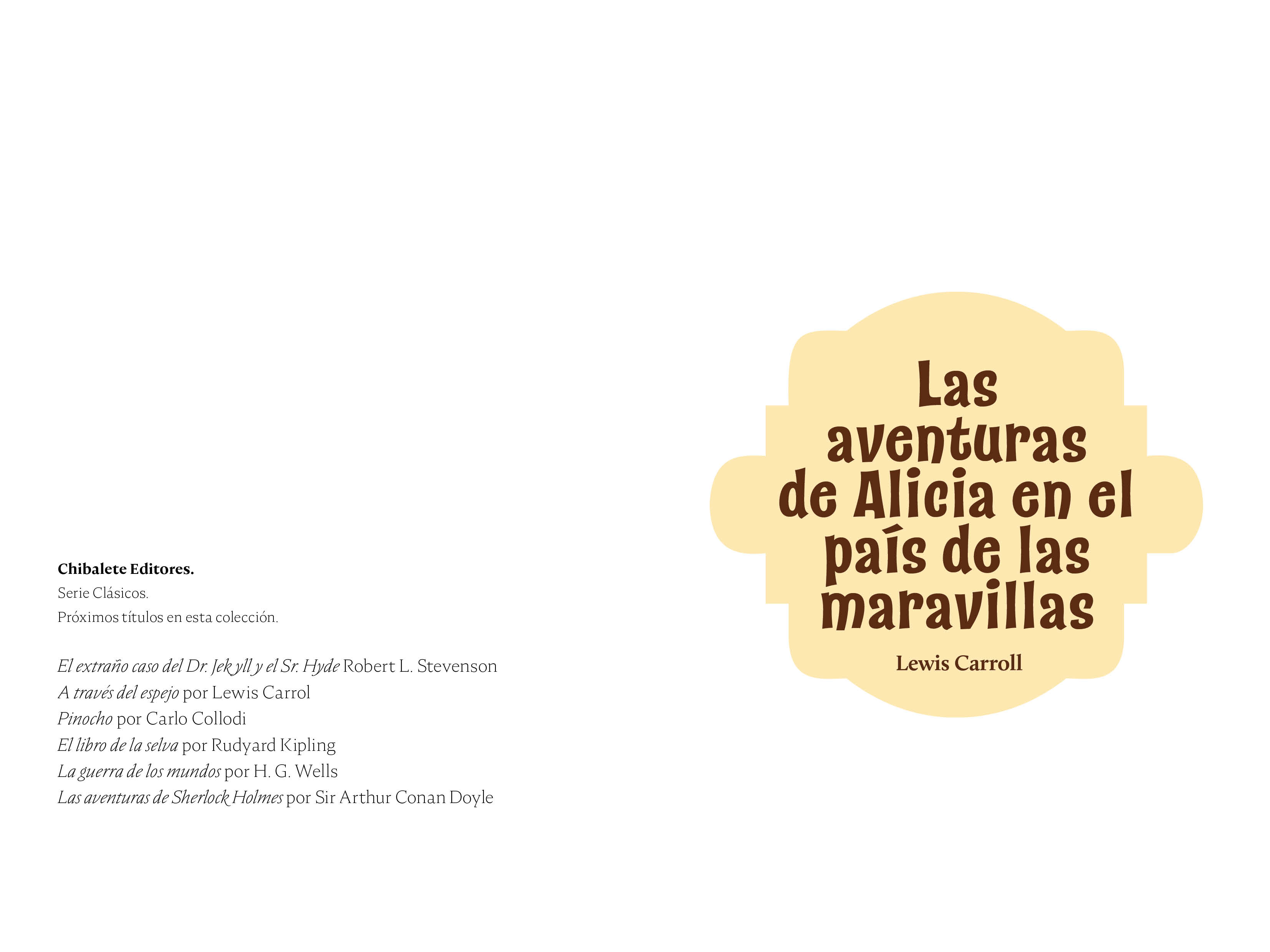 Las aventuras de Alicia en el país de las maravillas