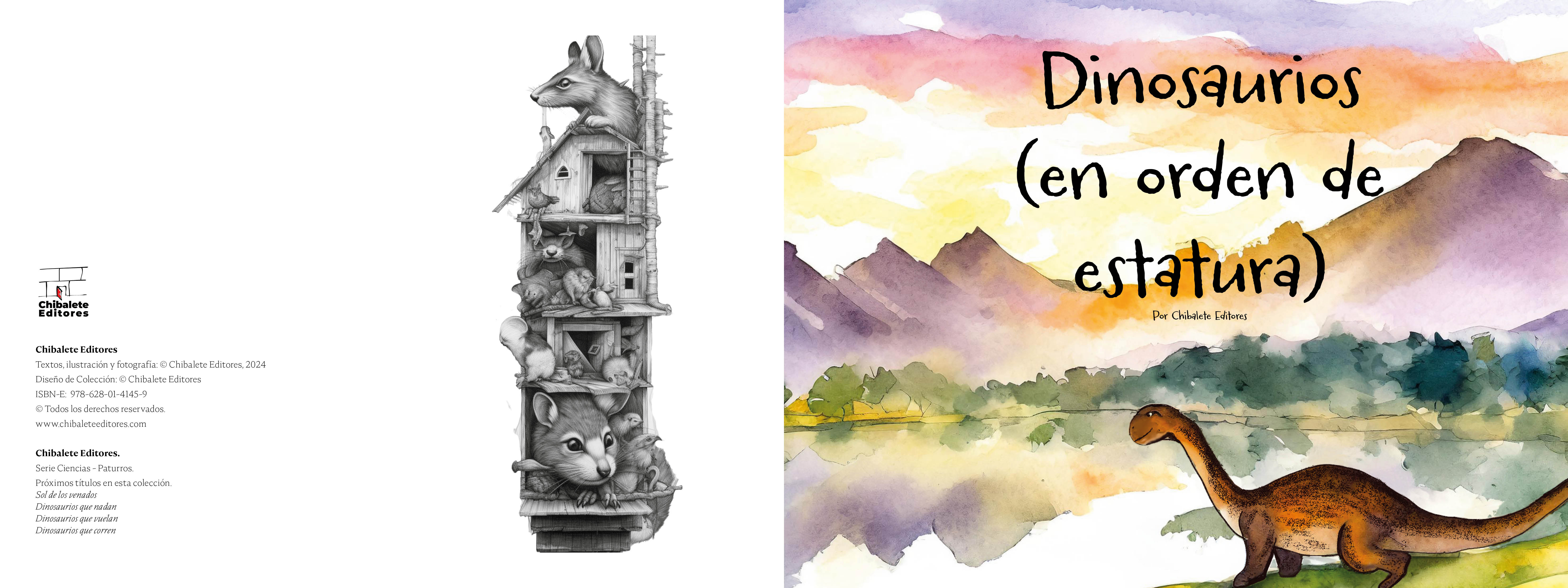 Dinosaurios (en orden de estatura)