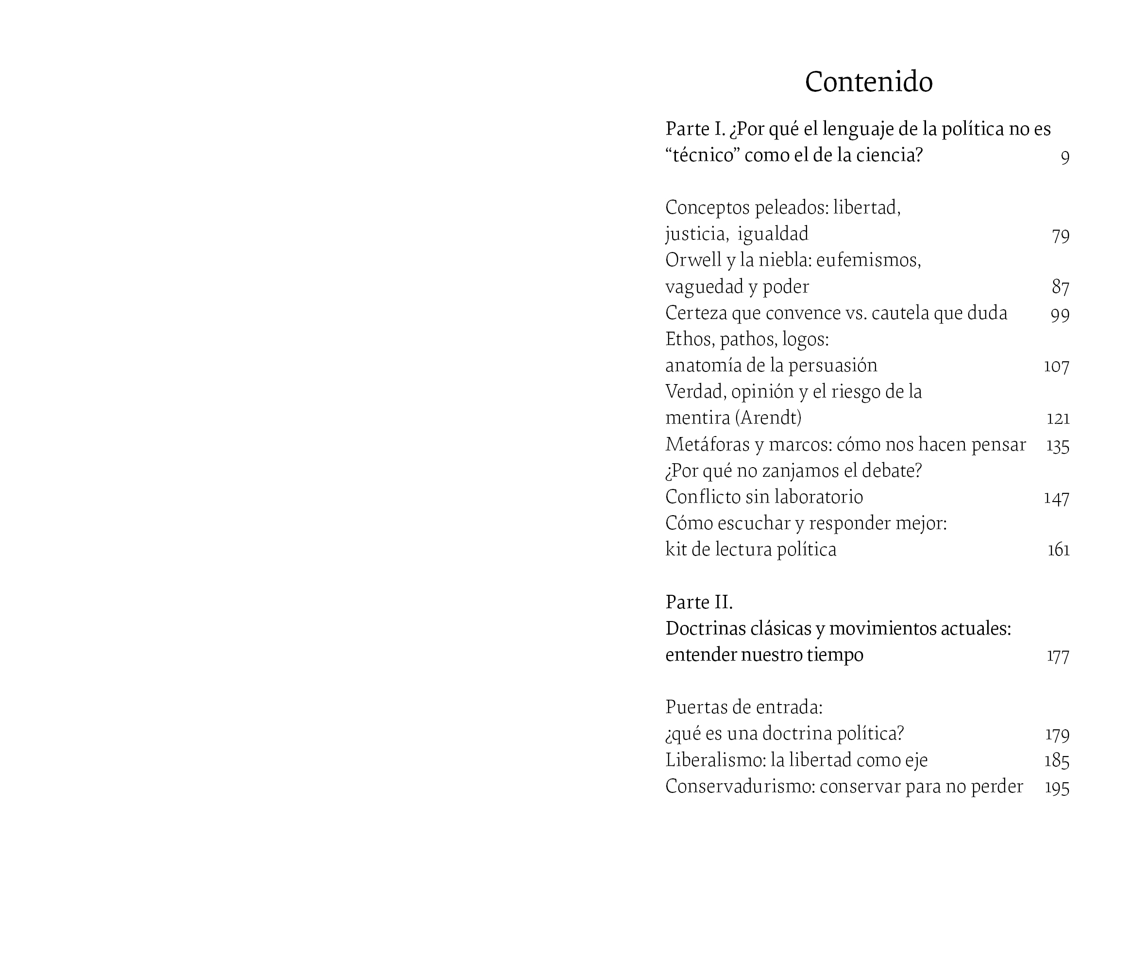 Ismos para entender la política. Guía práctica para entender el barullo sin perder la calma