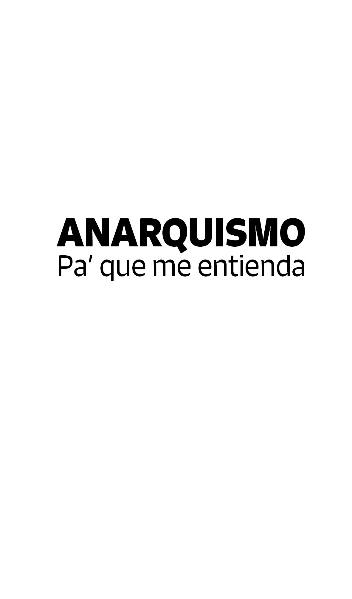 Anarquismo