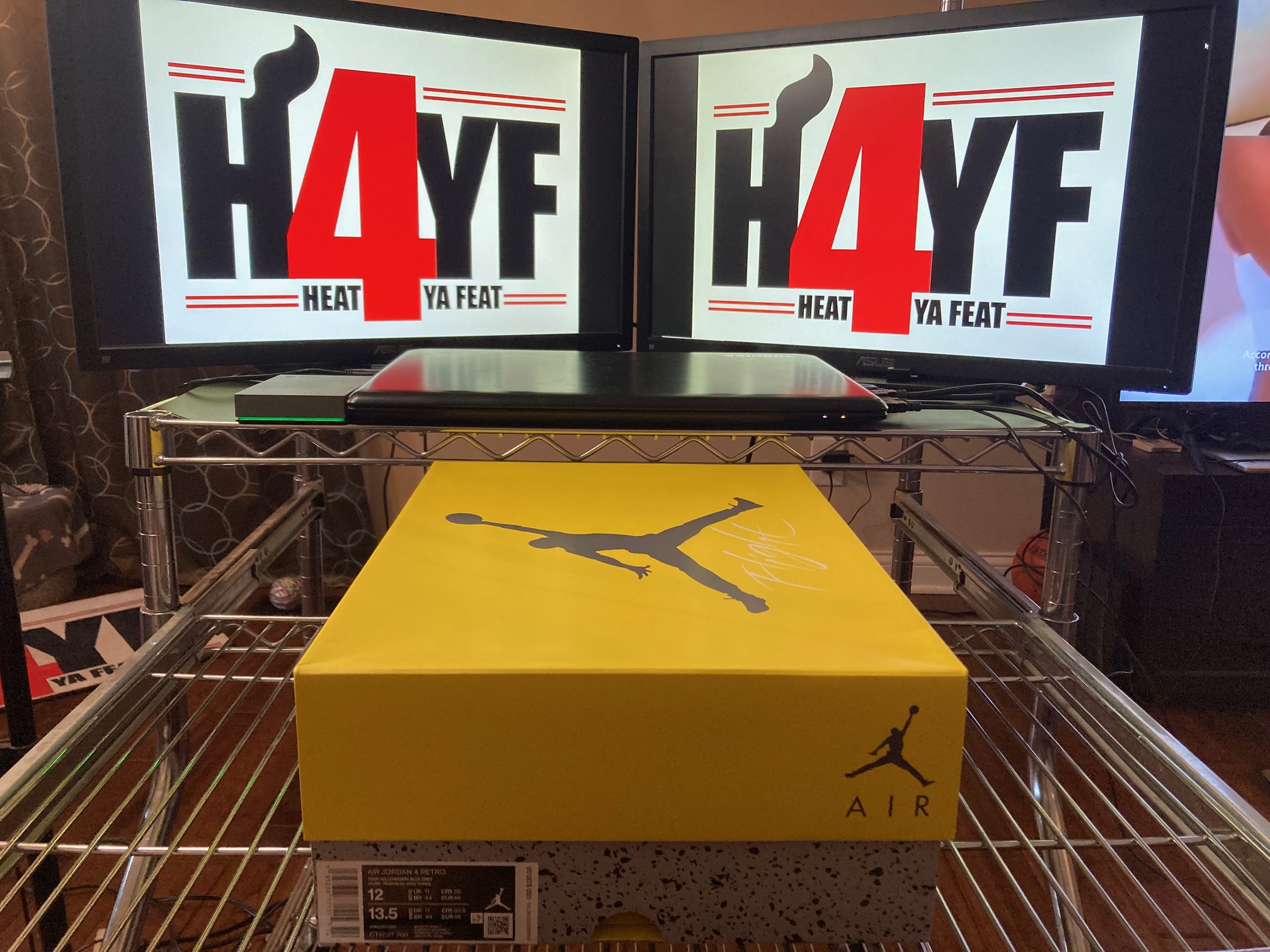 Air Jordan IV "Lightning" Sz 12