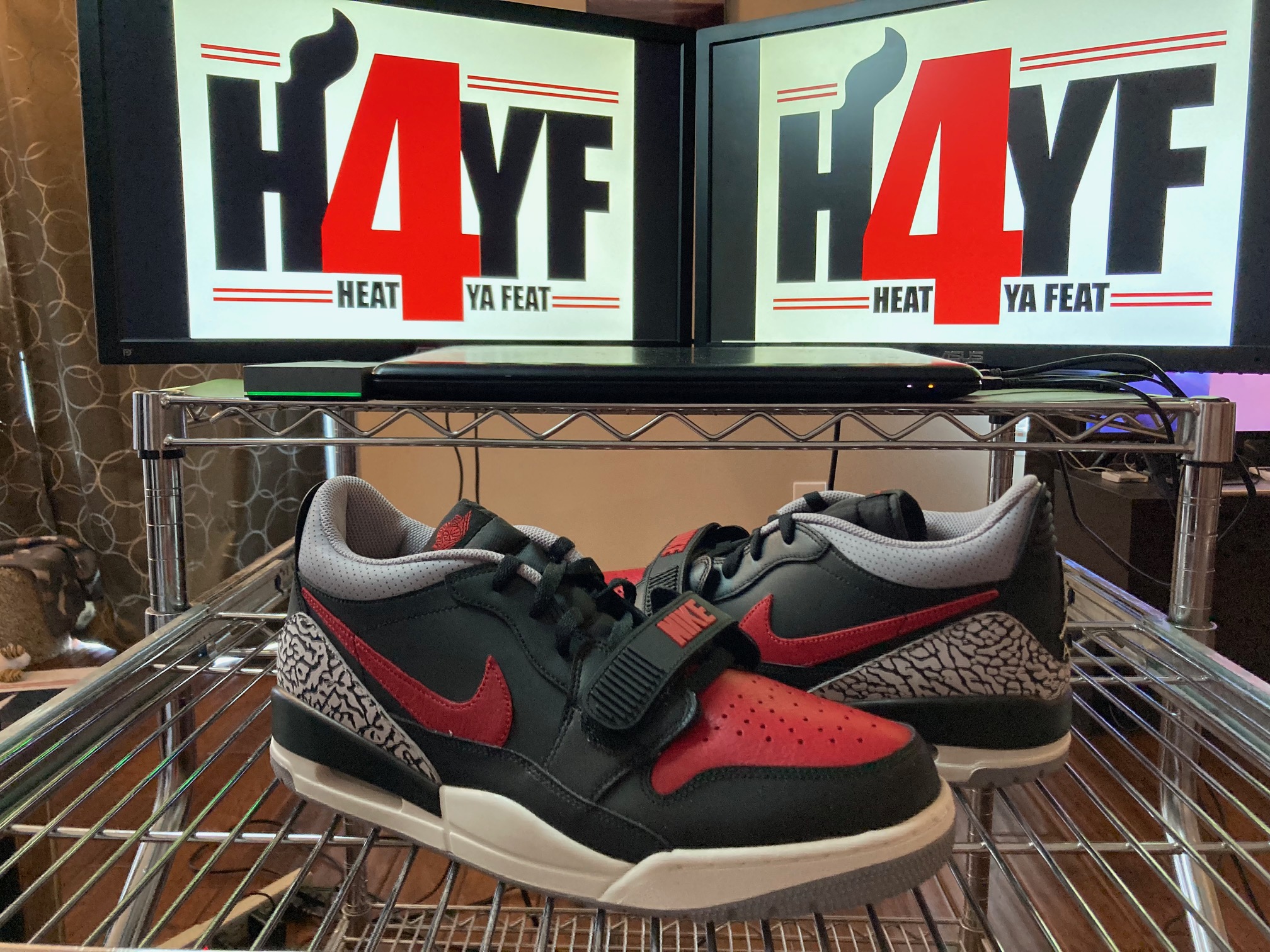 Air Jordan Legacy 312 Low "Bred" Sz 12