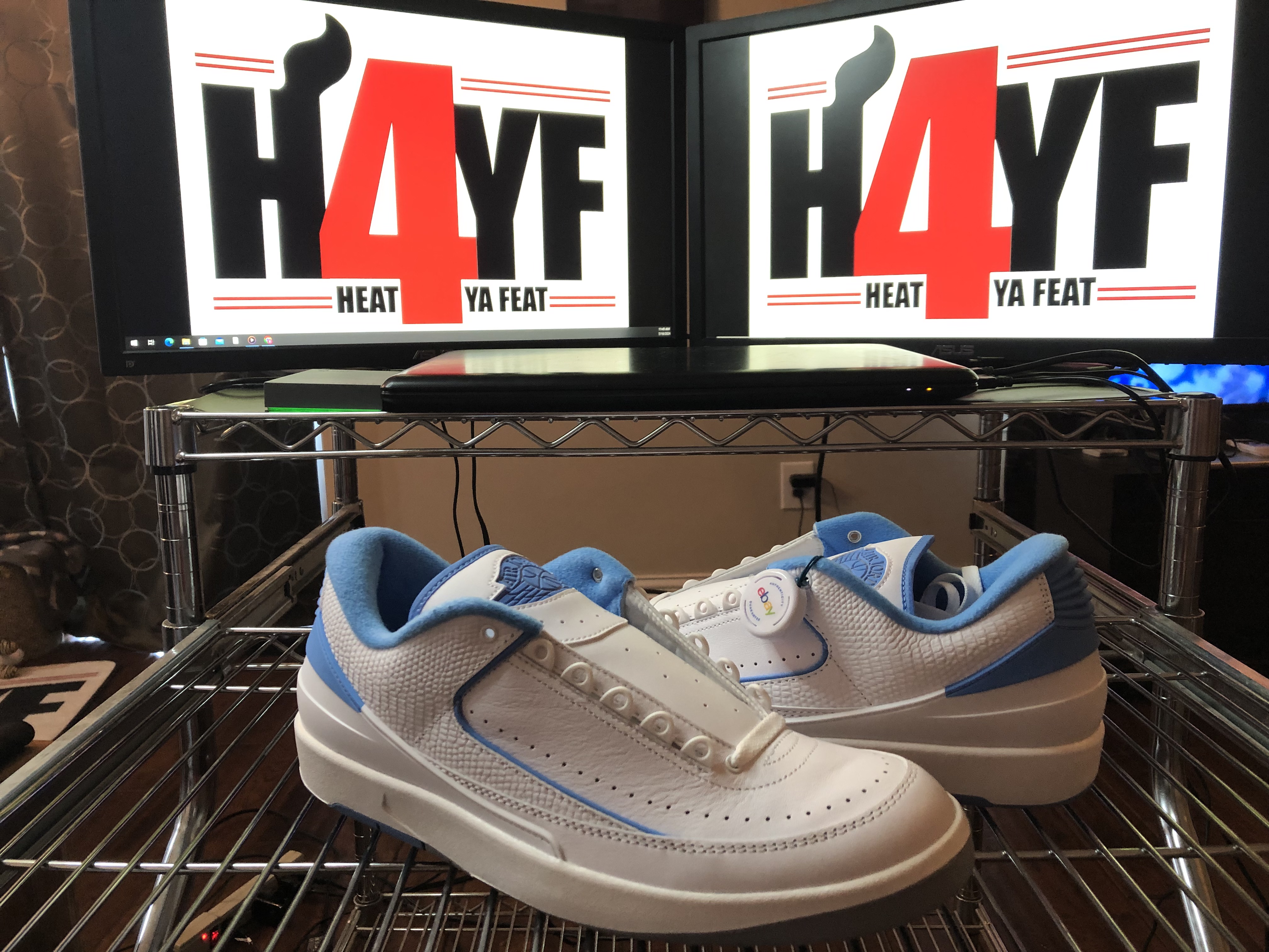 Air Jordan 2 Low “UNC” Sz 12