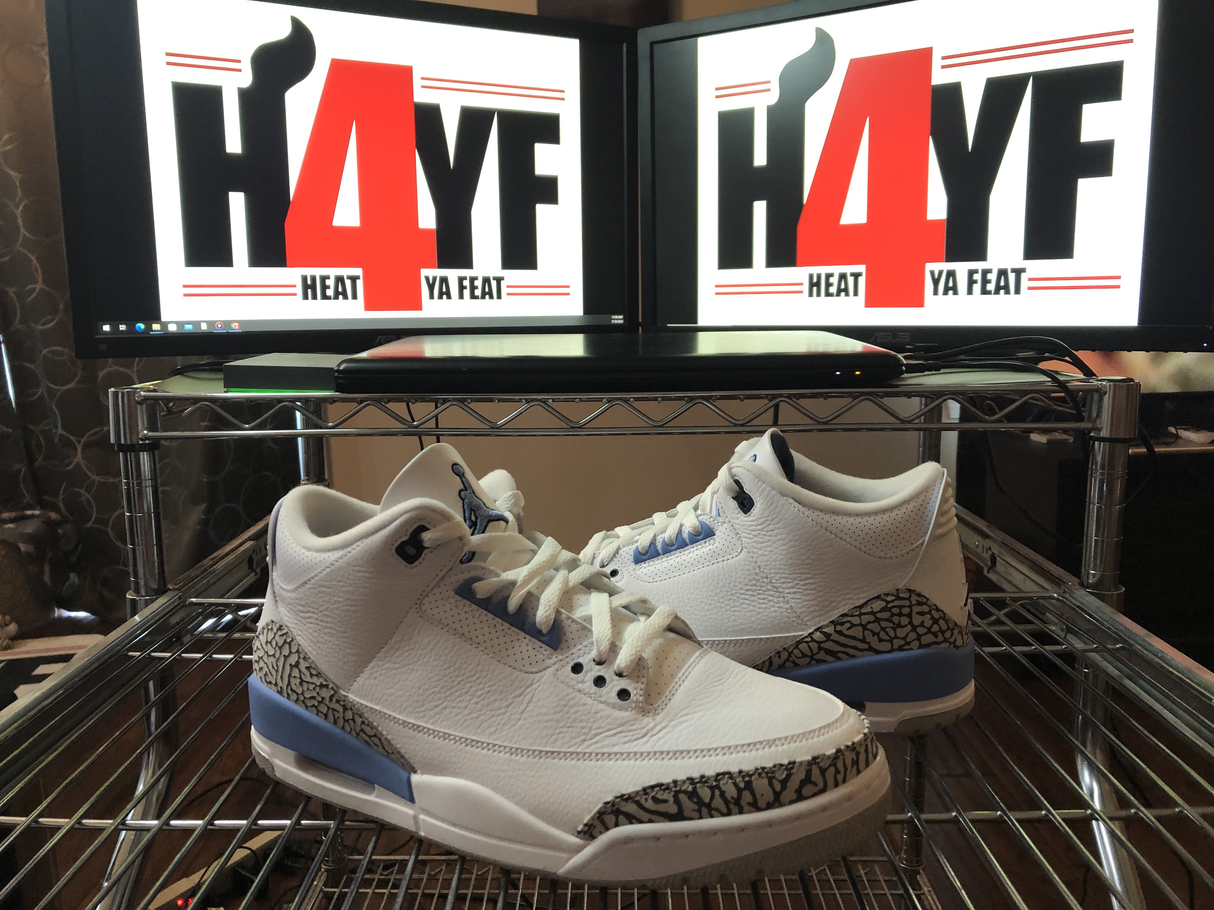 Air Jordan 3 "UNC" Sz 12
