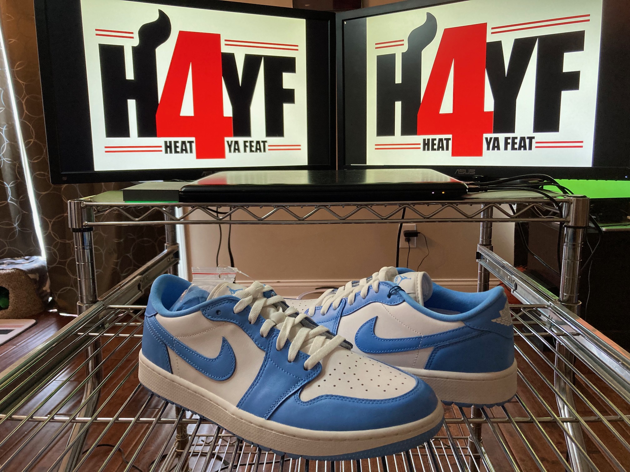 Air Jordan 1 Low Golf "UNC" Sz 12