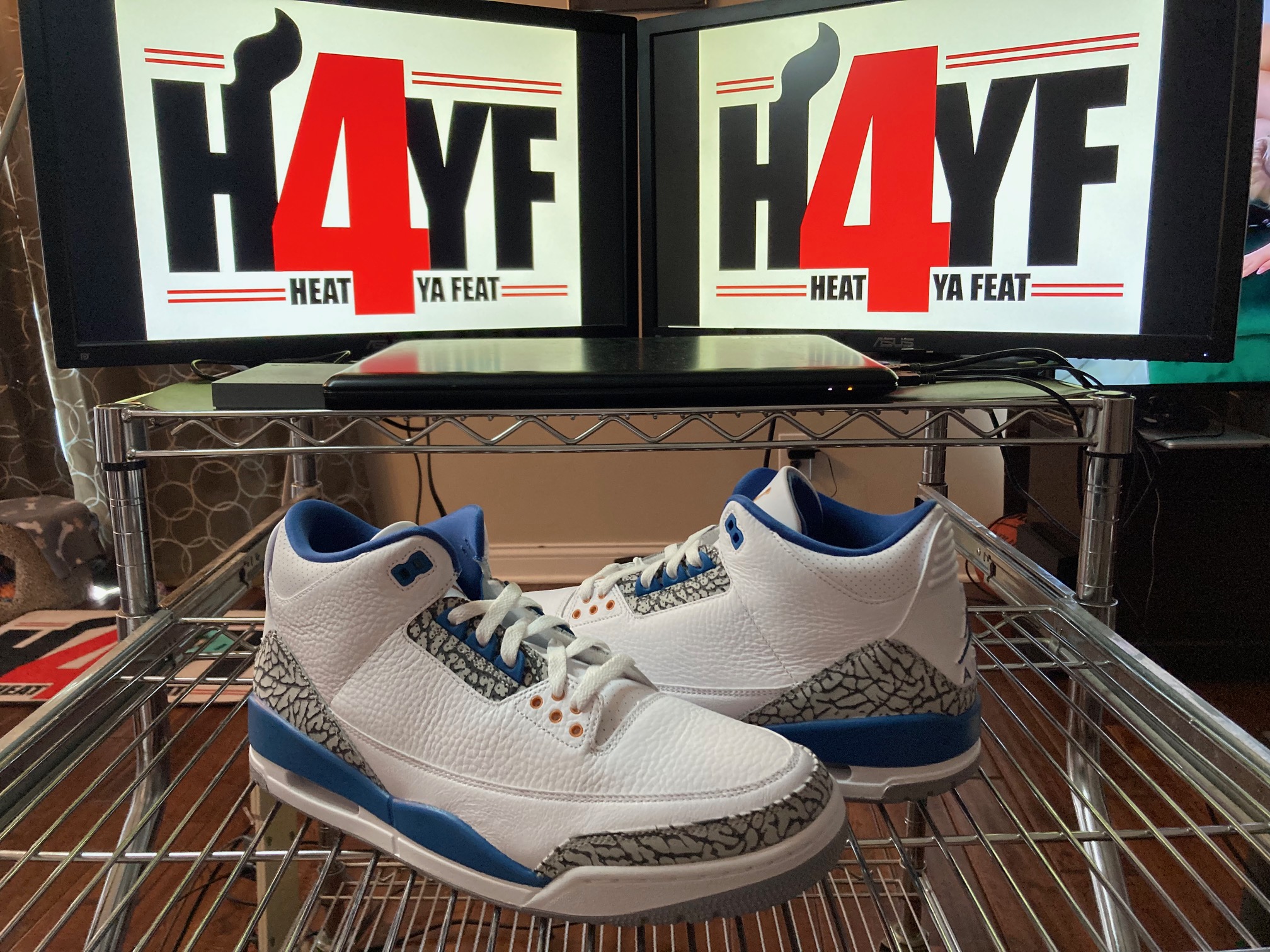 Air Jordan 3 “Wizards” Sz 12