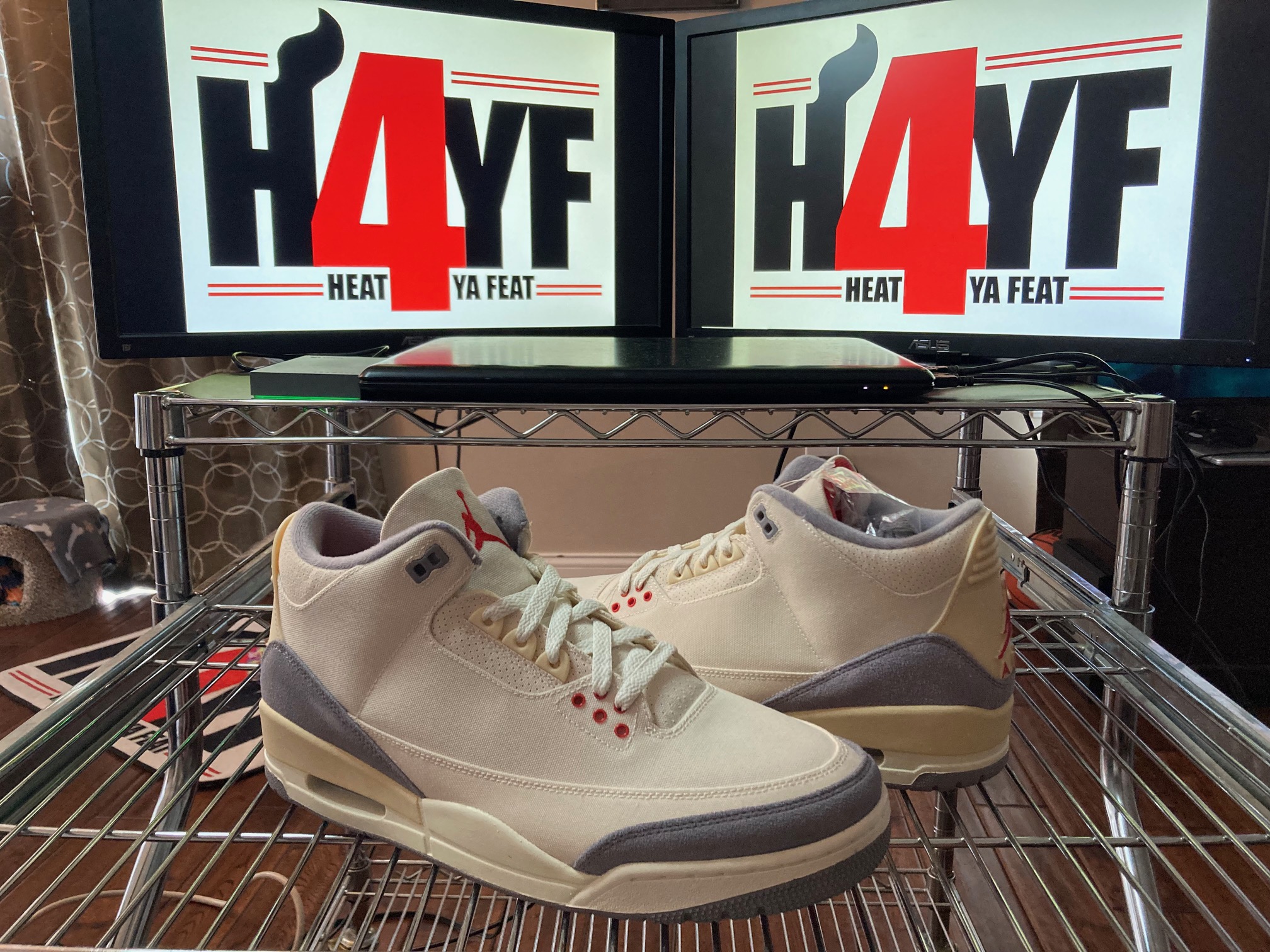 Air Jordan 3 “Muslin” Sz 12
