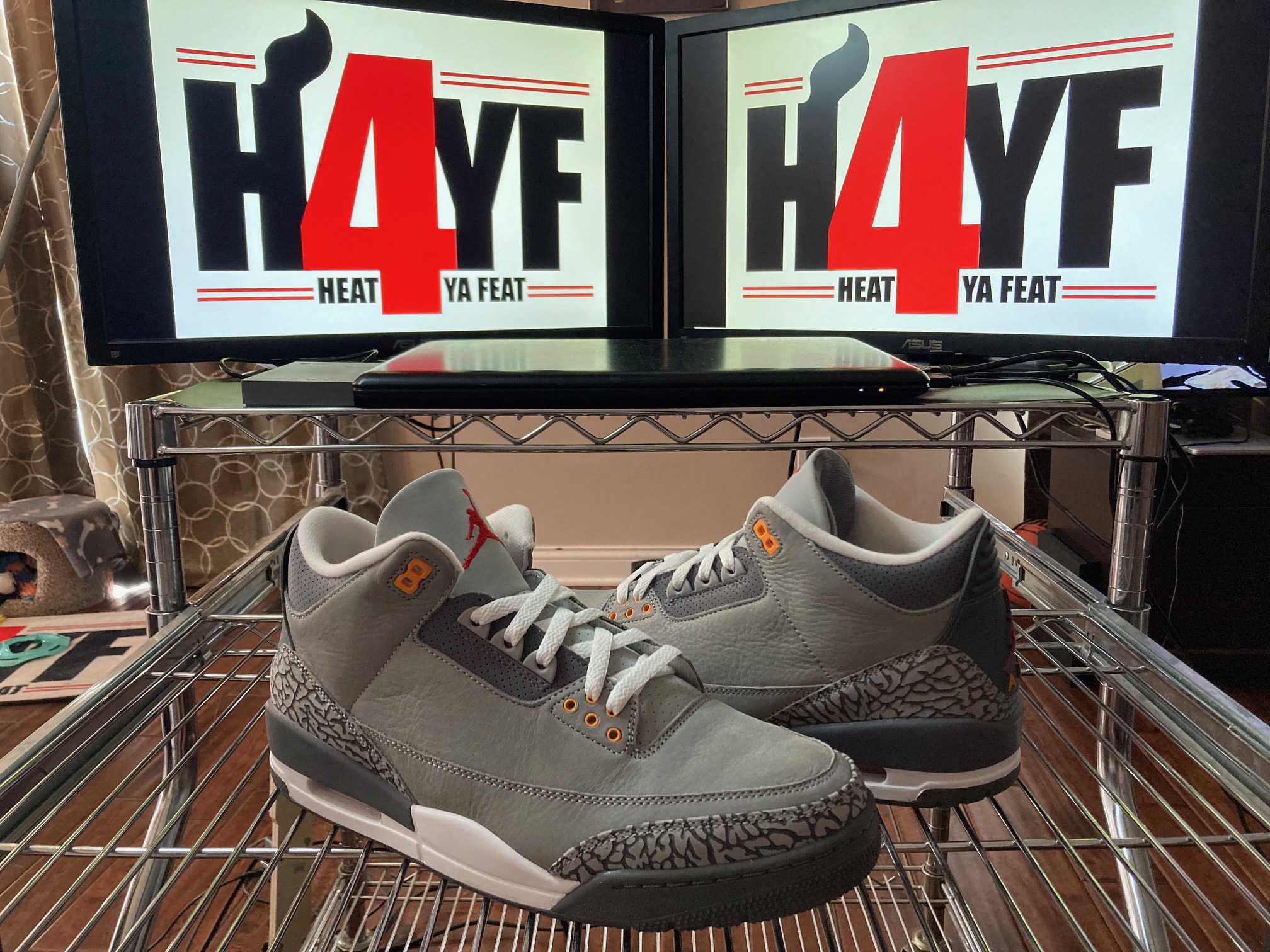 Air Jordan 3 “Cool Grey” Sz 12