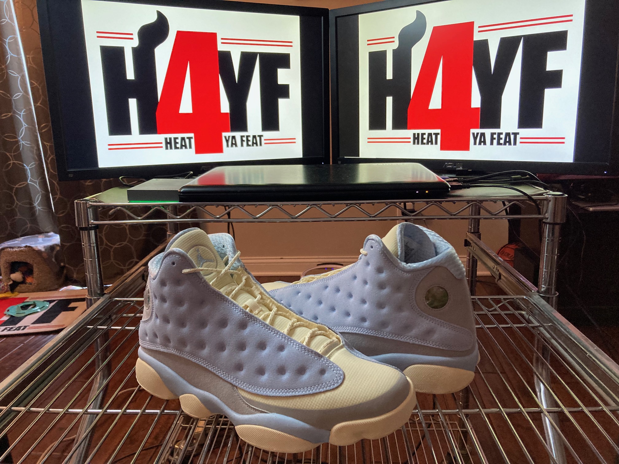 Air Jordan 13 x Solefly “Celestine Blue” Sz 12