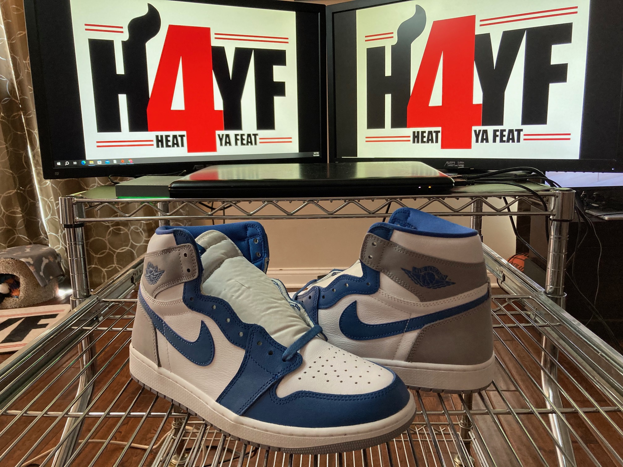 Air Jordan 1 High OG “True Blue” Sz 12