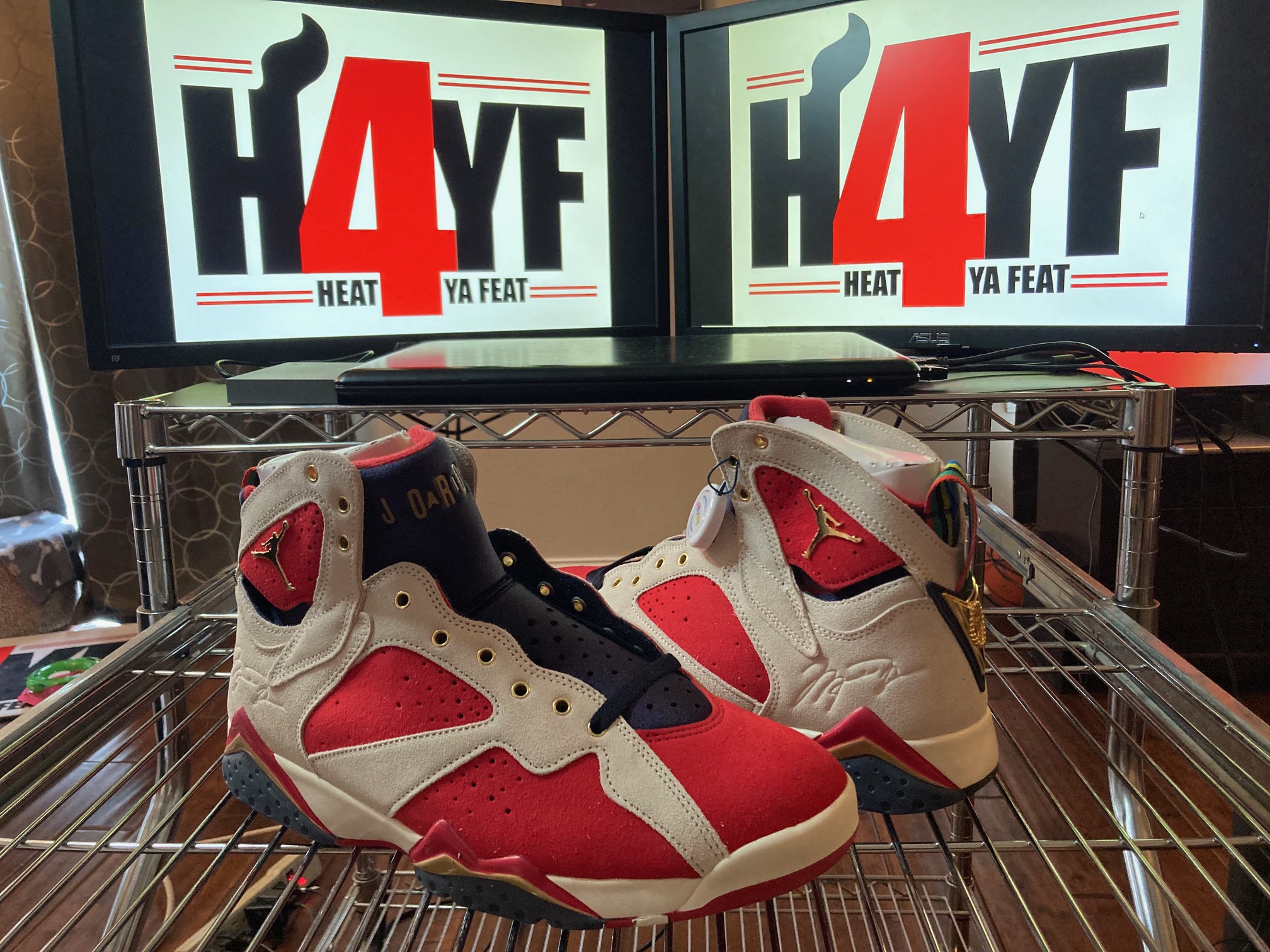 Air Jordan 7 x Trophy Room “New Sheriff in Town” Sz 12
