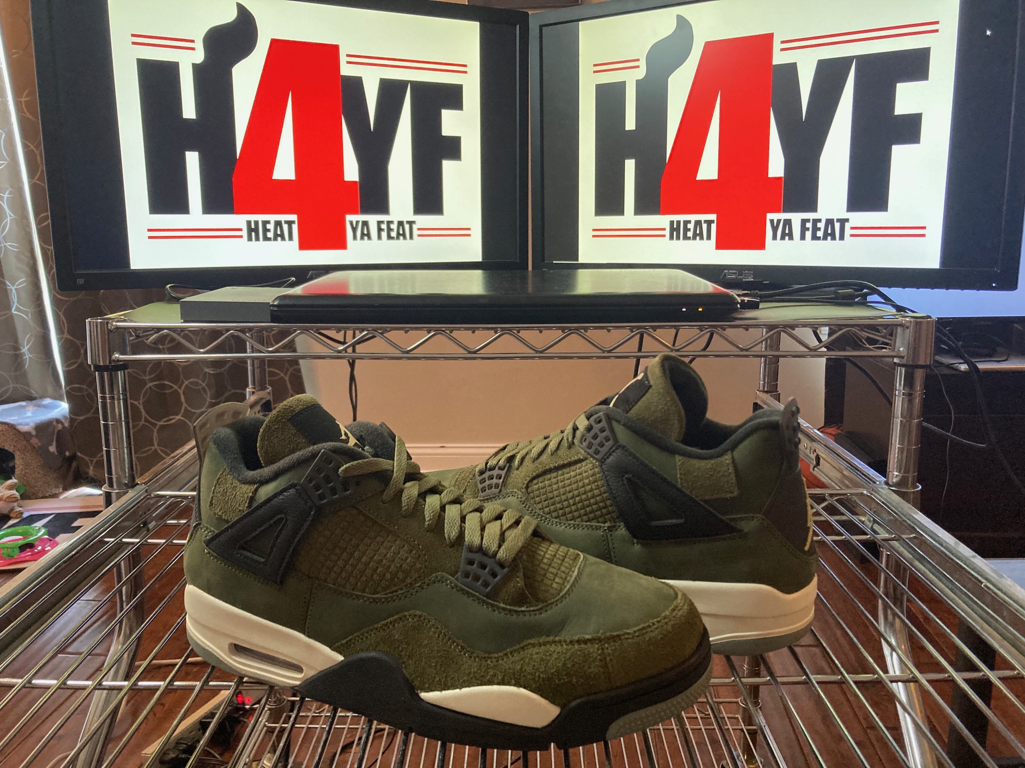 Air Jordan 4 SE Craft “Olive” Sz 12