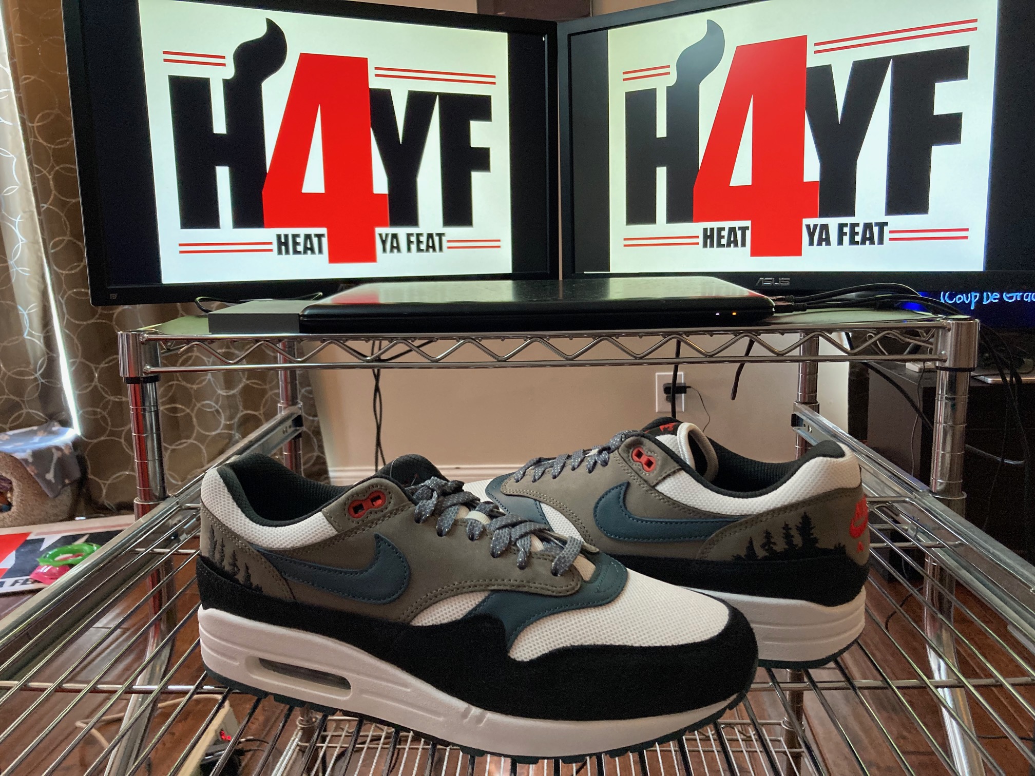 Nike Air Max 1 "Escape Treeline" Sz 12