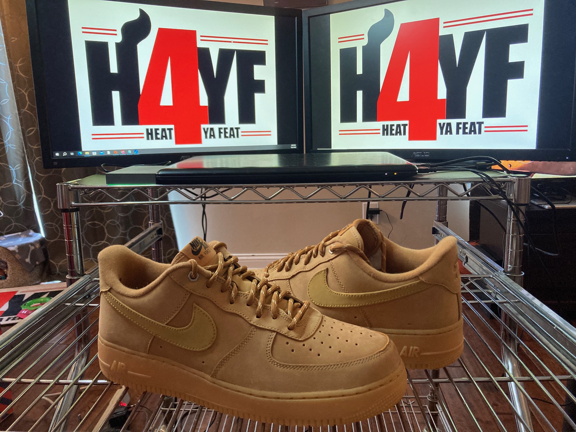 Nike Air Force 1 "Flax" Sz 12