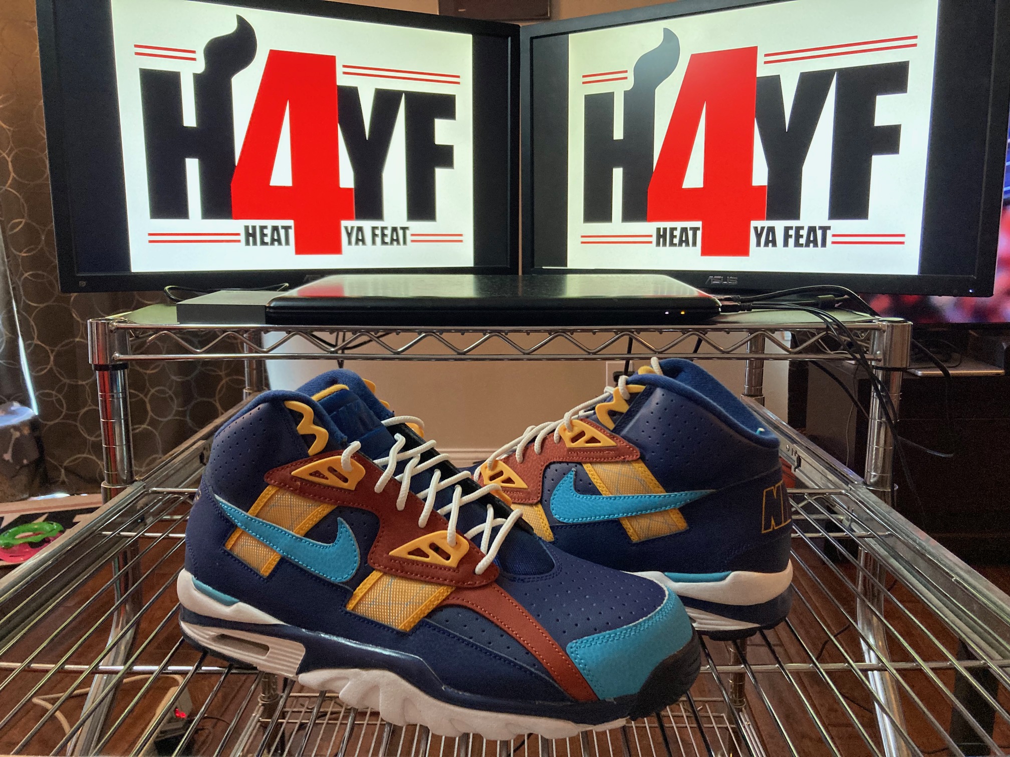 Nike Air Trainer SC High "LA Rams" Sz 12.5