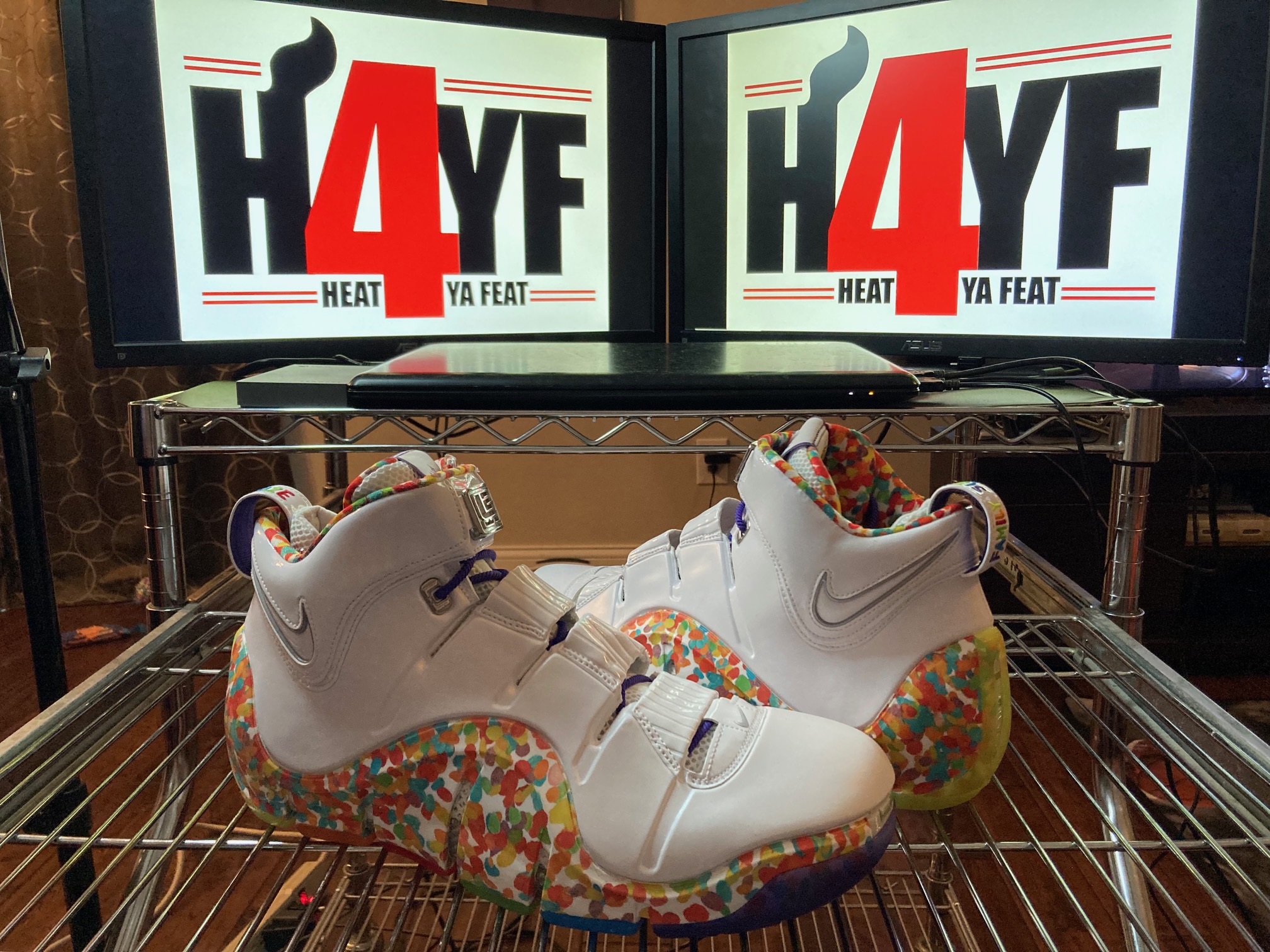 Nike LeBron 4 “Fruity Pebbles” Sz 12