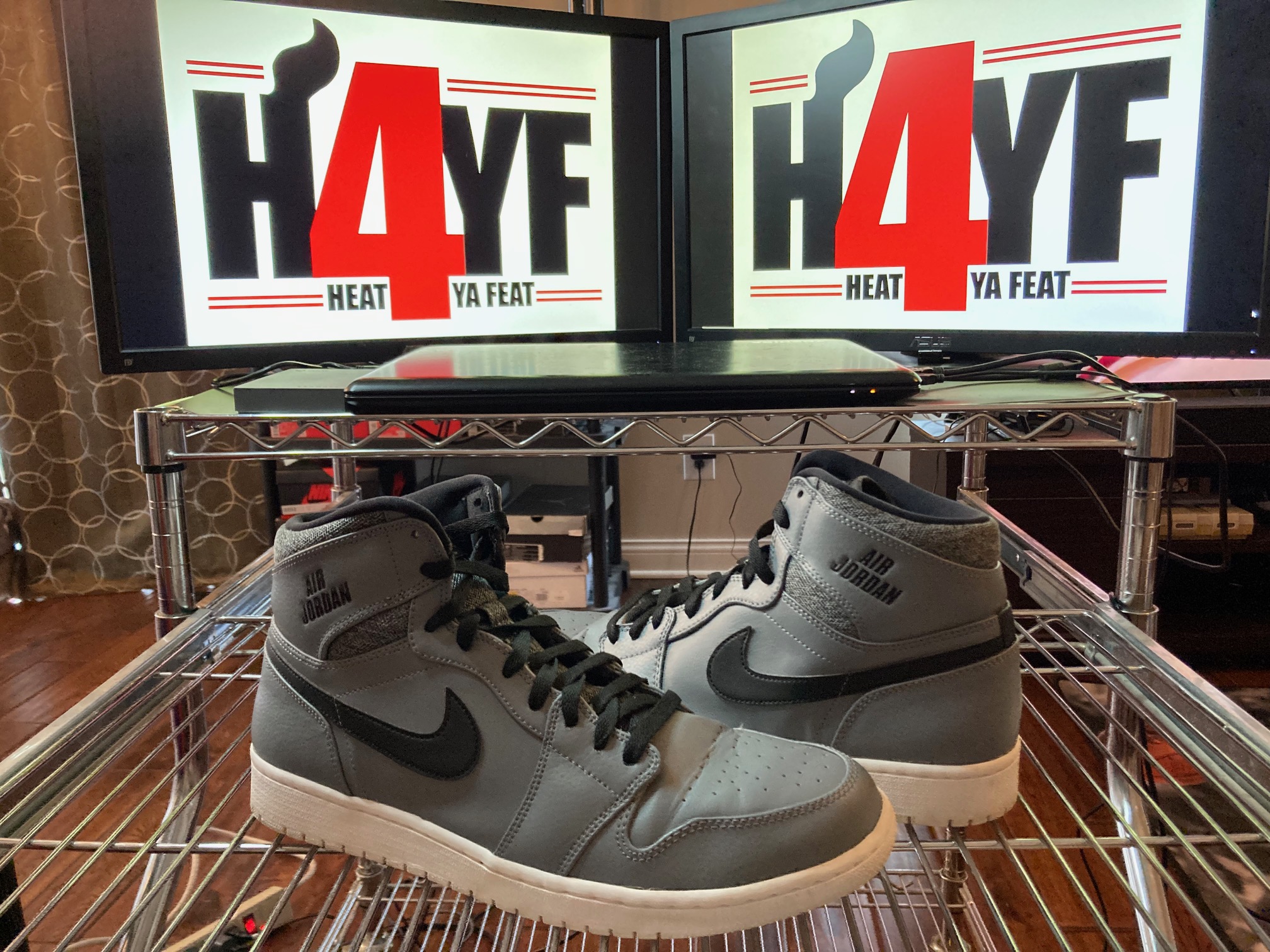 Air Jordan 1 Rare Air "Wolf Grey" Sz 12