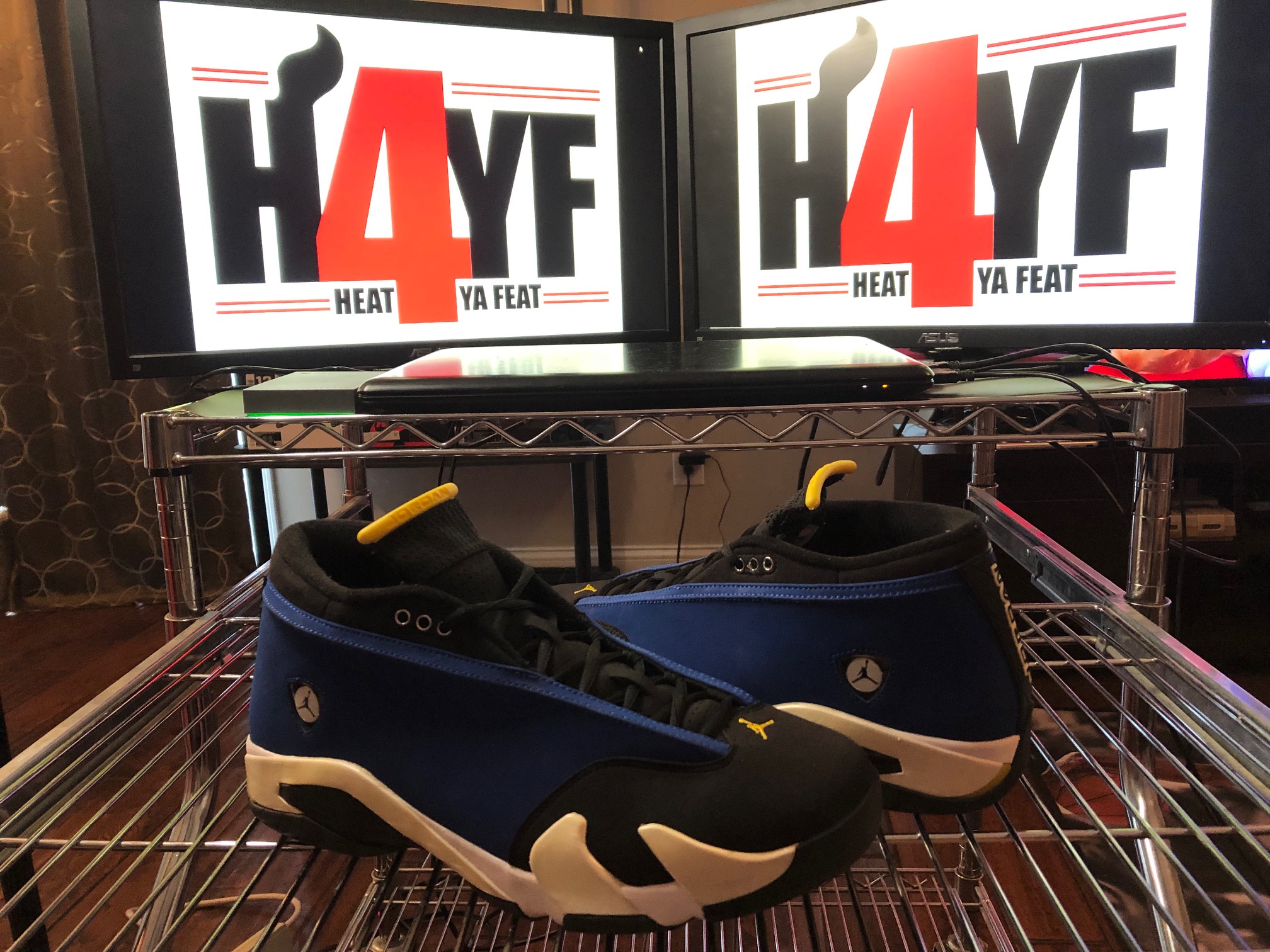 Air Jordan 14 Retro Low "Laney" Sz 12