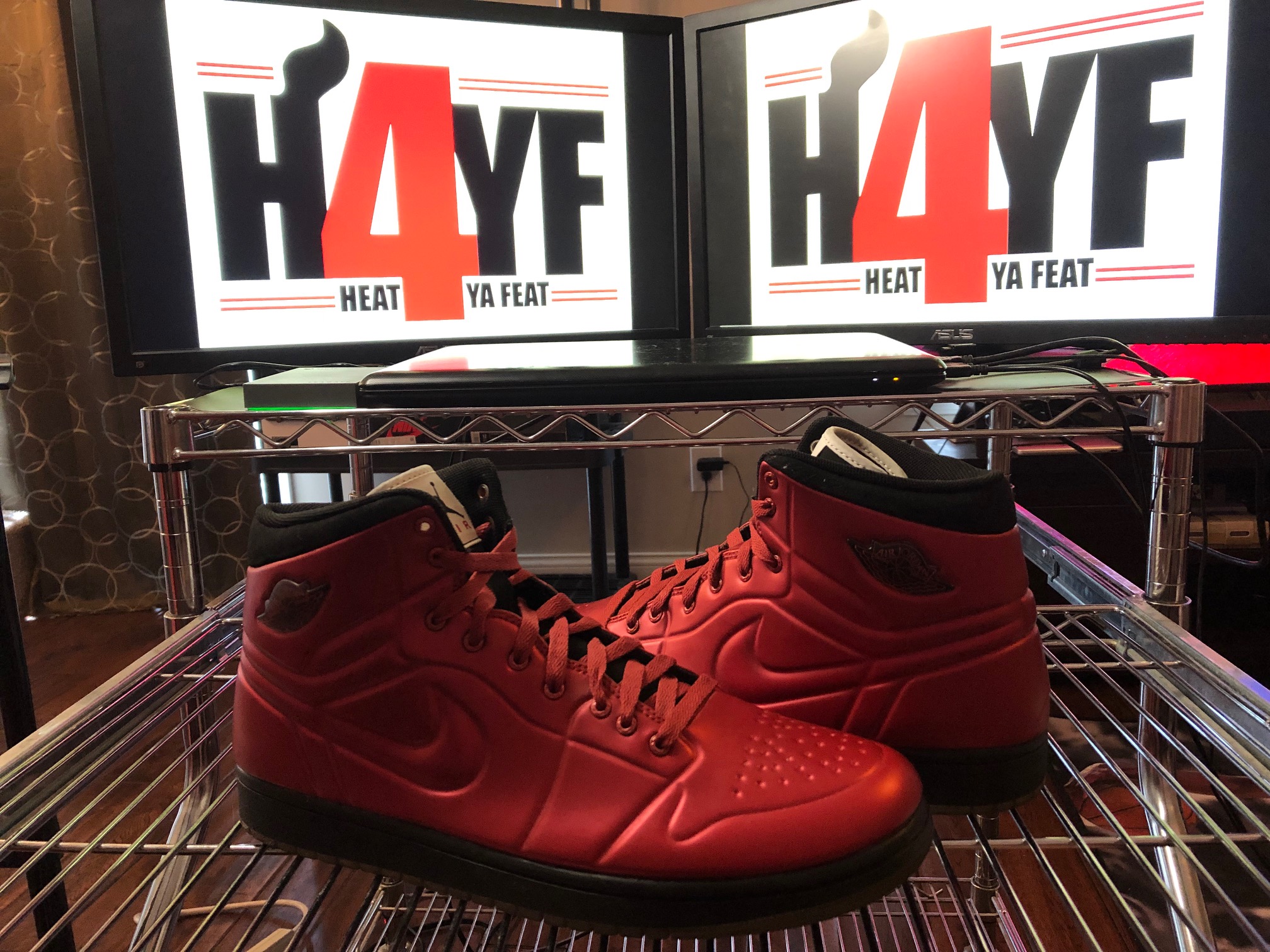 Jordan 1 Anodized "Cranberry" Sz 12