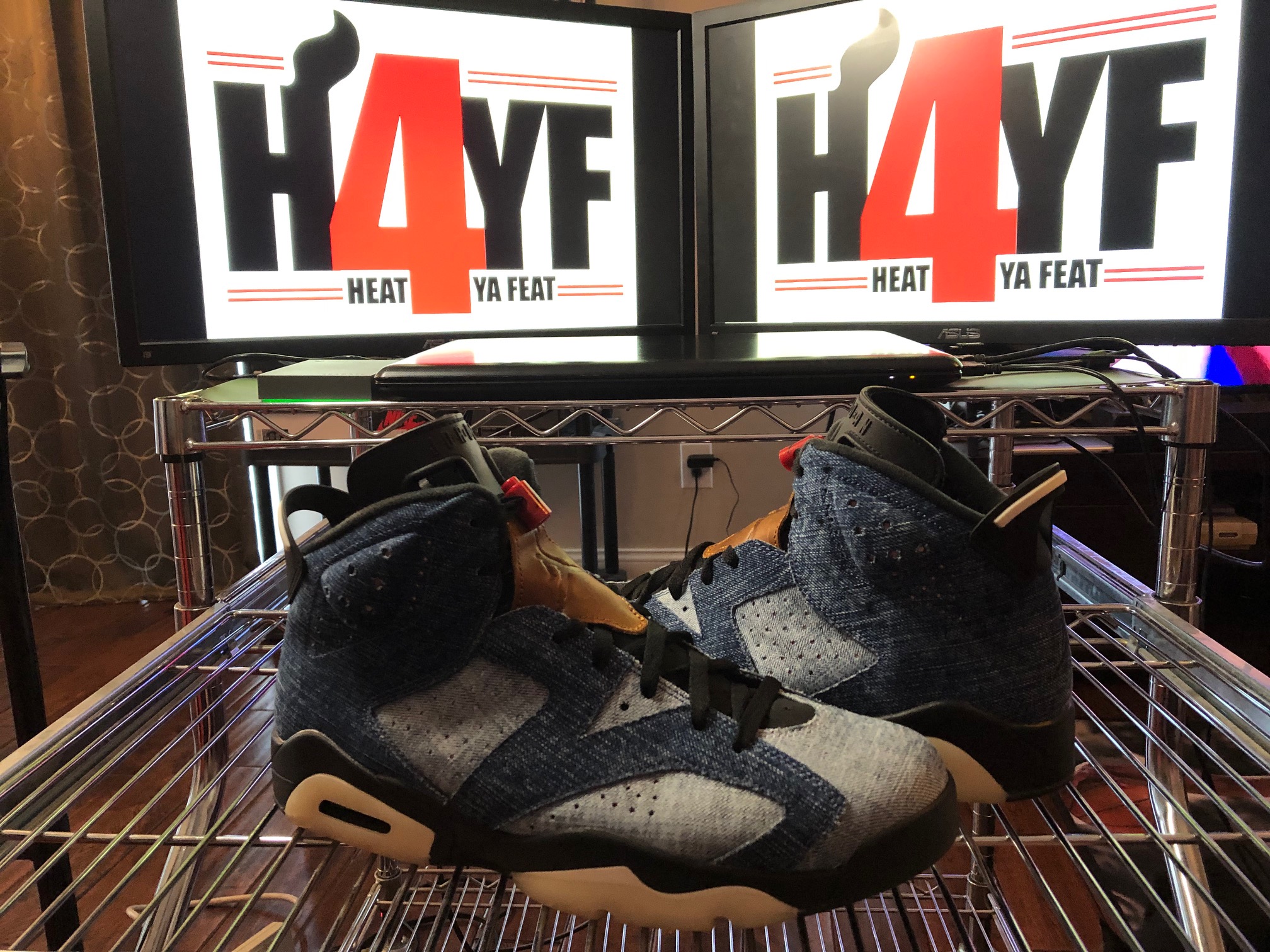 Air Jordan 6 "Denim" Sz 12
