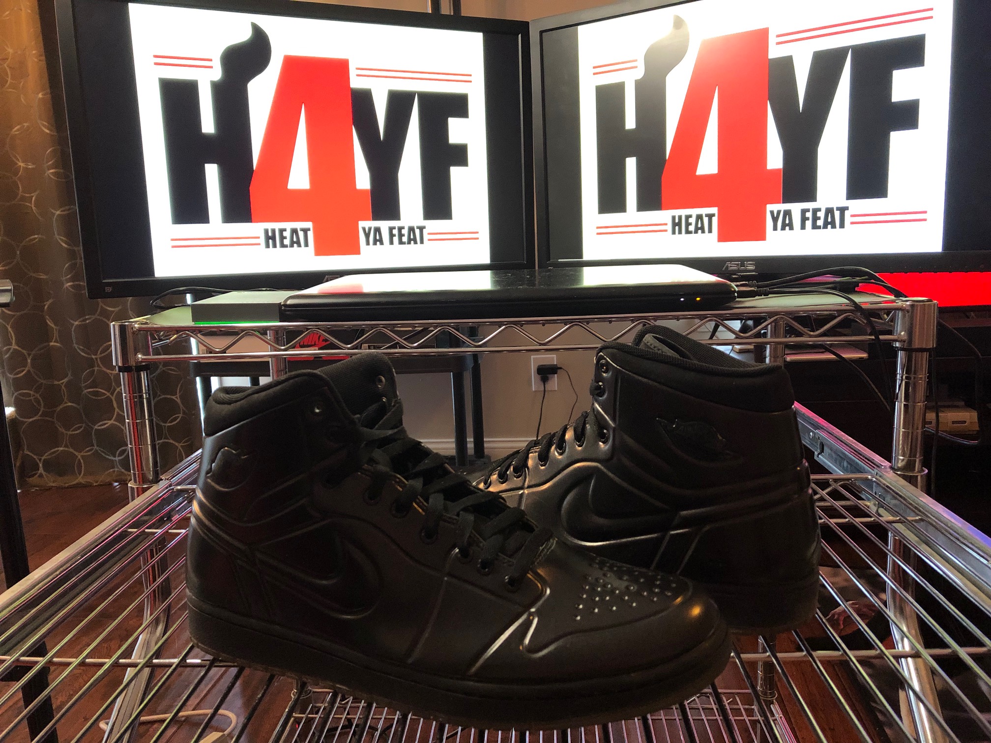 Air Jordan 1 Anodized "Black" Sz 12