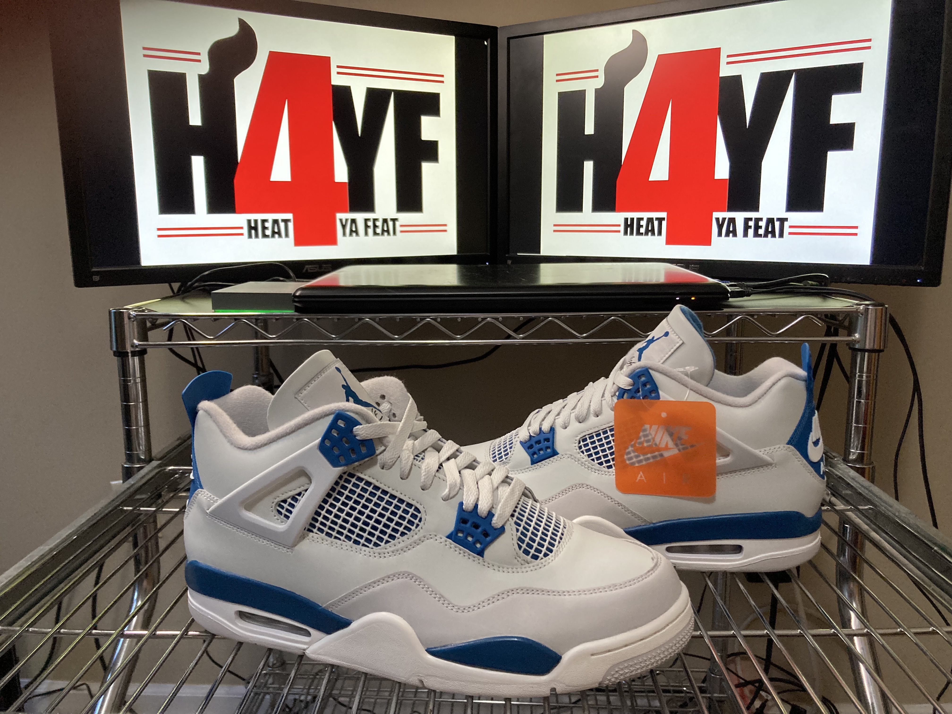 Air Jordan 4 “Military Blue” 2024 Sz 12