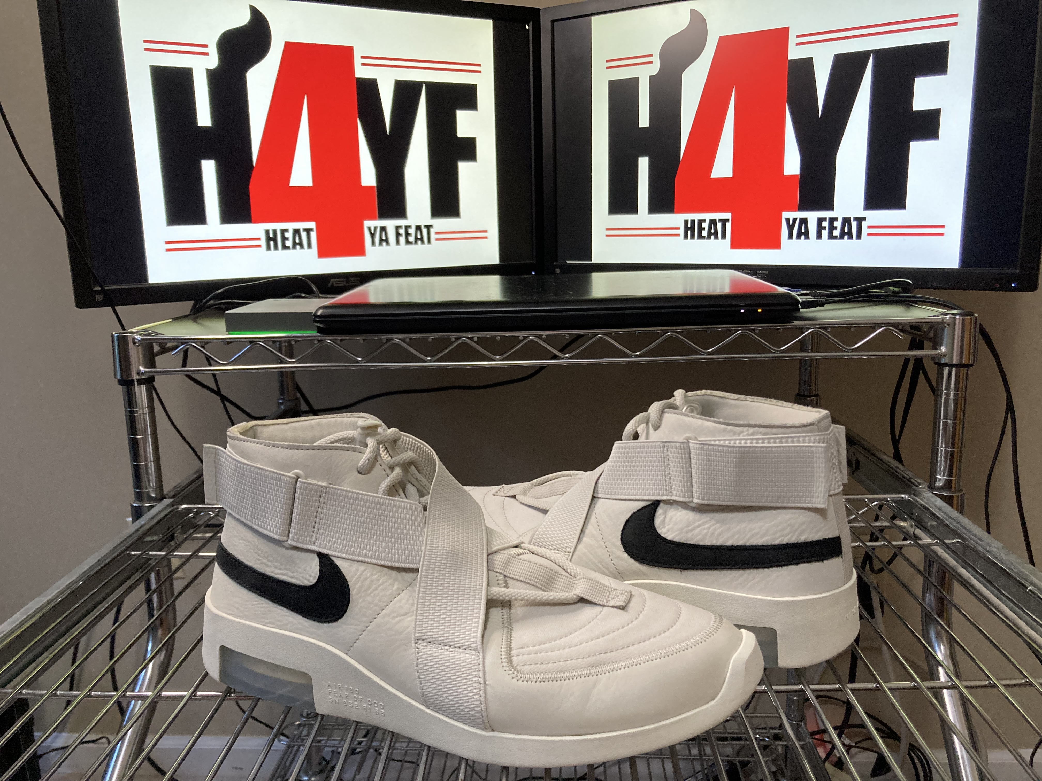 Nike Air Fear of God Raid "Sail" Sz 12