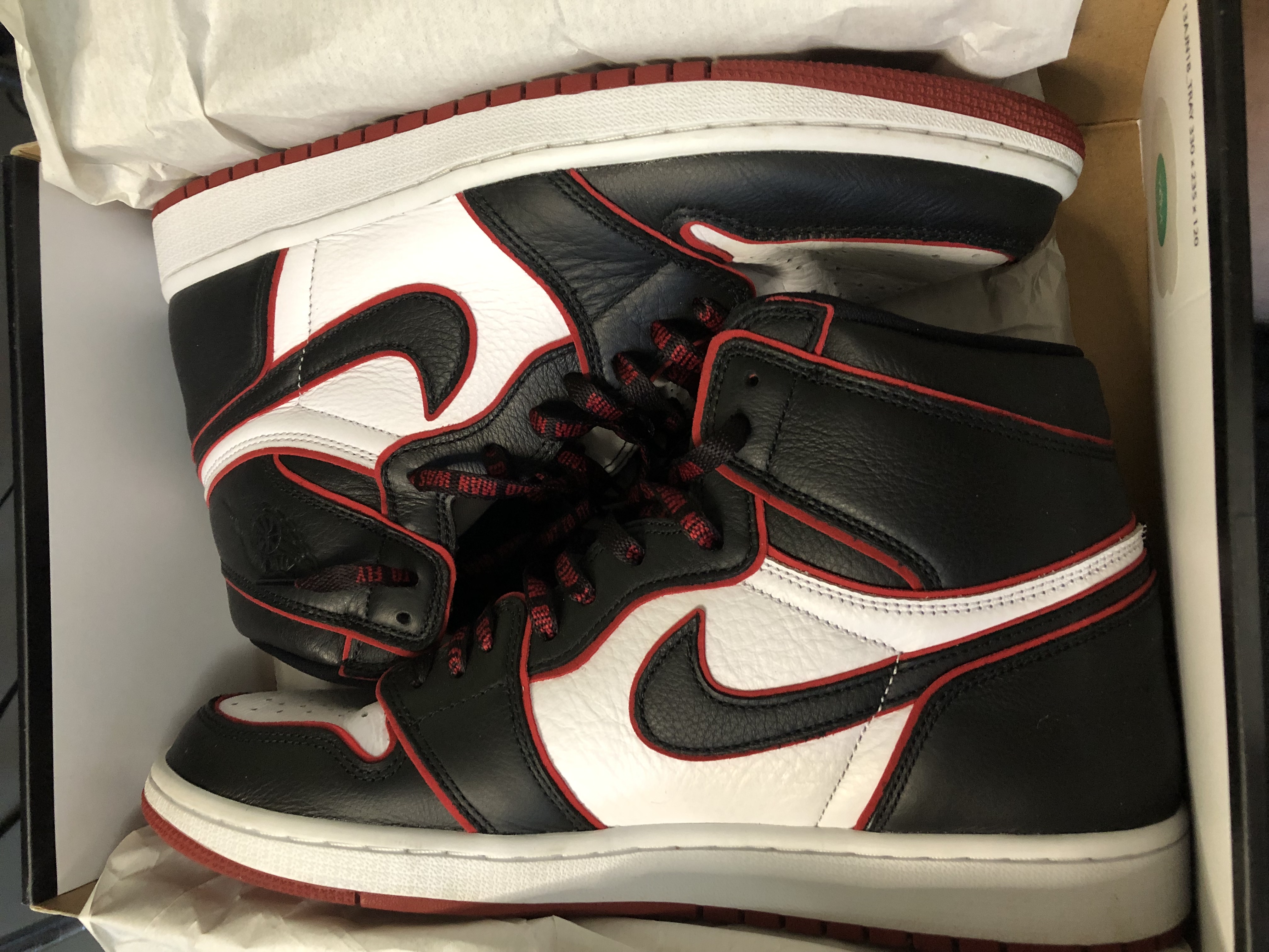 Air Jordan 1 High OG “Bloodline” Sz 12