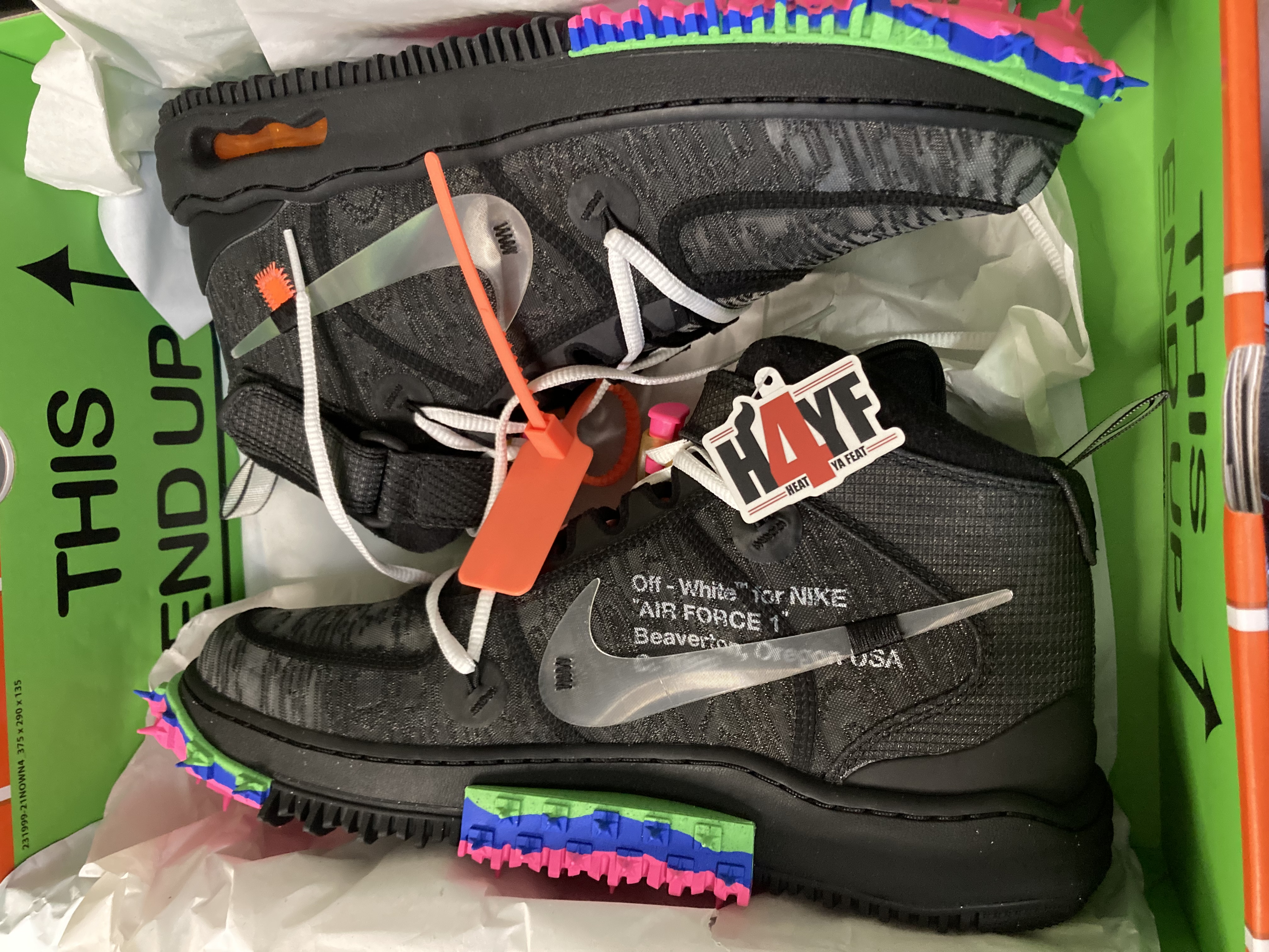 Nike Air Force 1 Mid x Off-White Sz 12