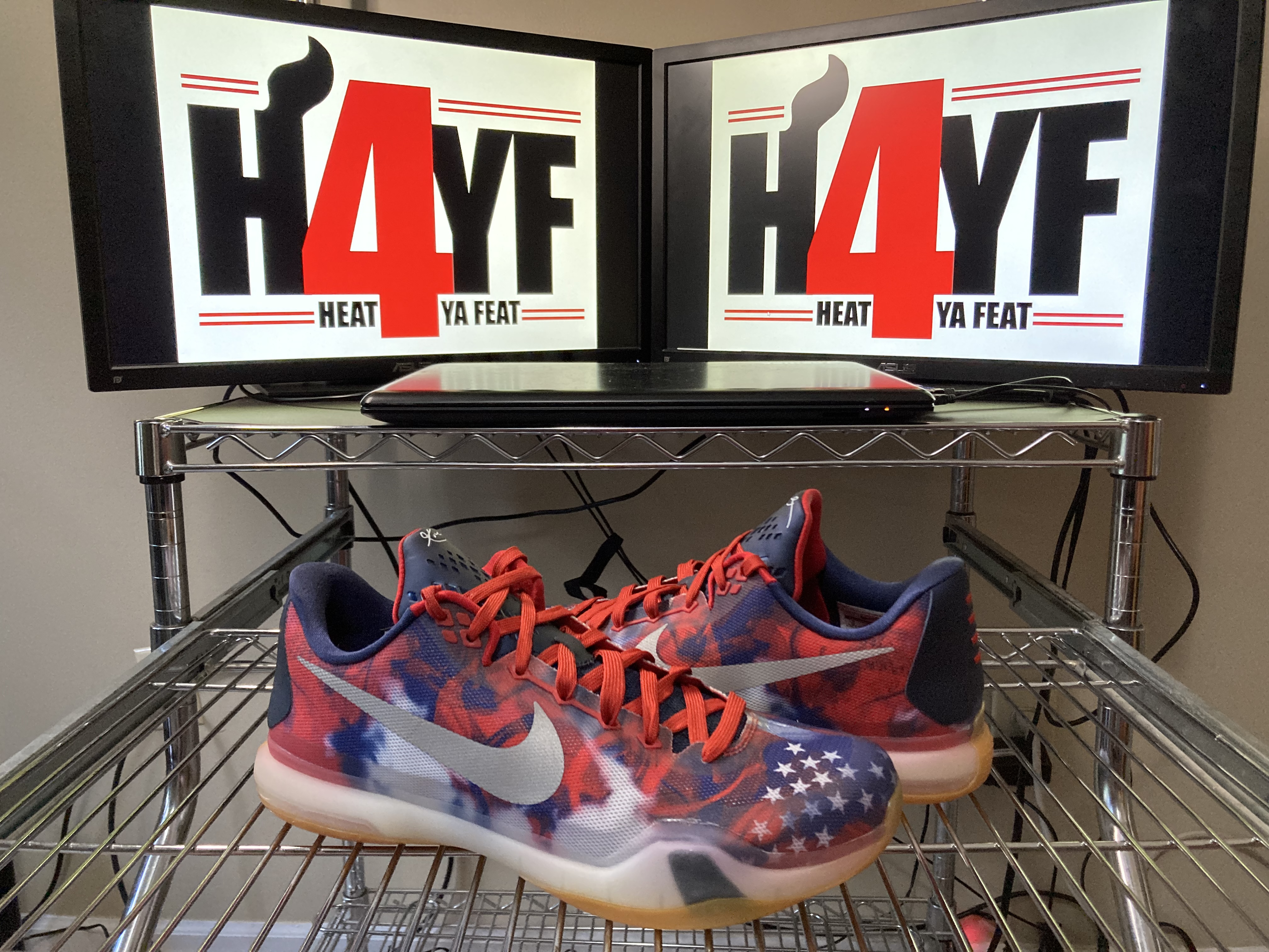 Kobe 10 "Independence Day" Sz 12