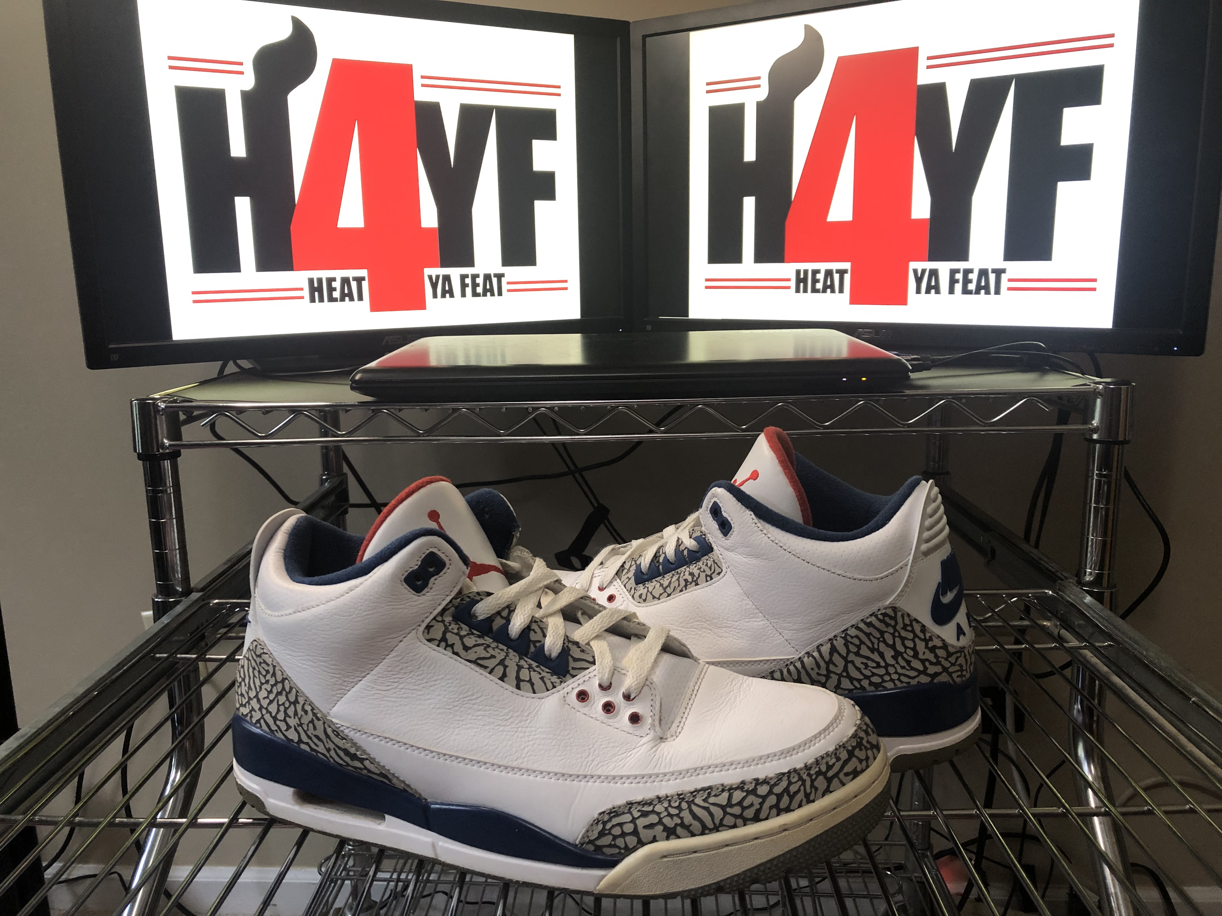 Air Jordan 3 "True Blue" 2016 Sz 13