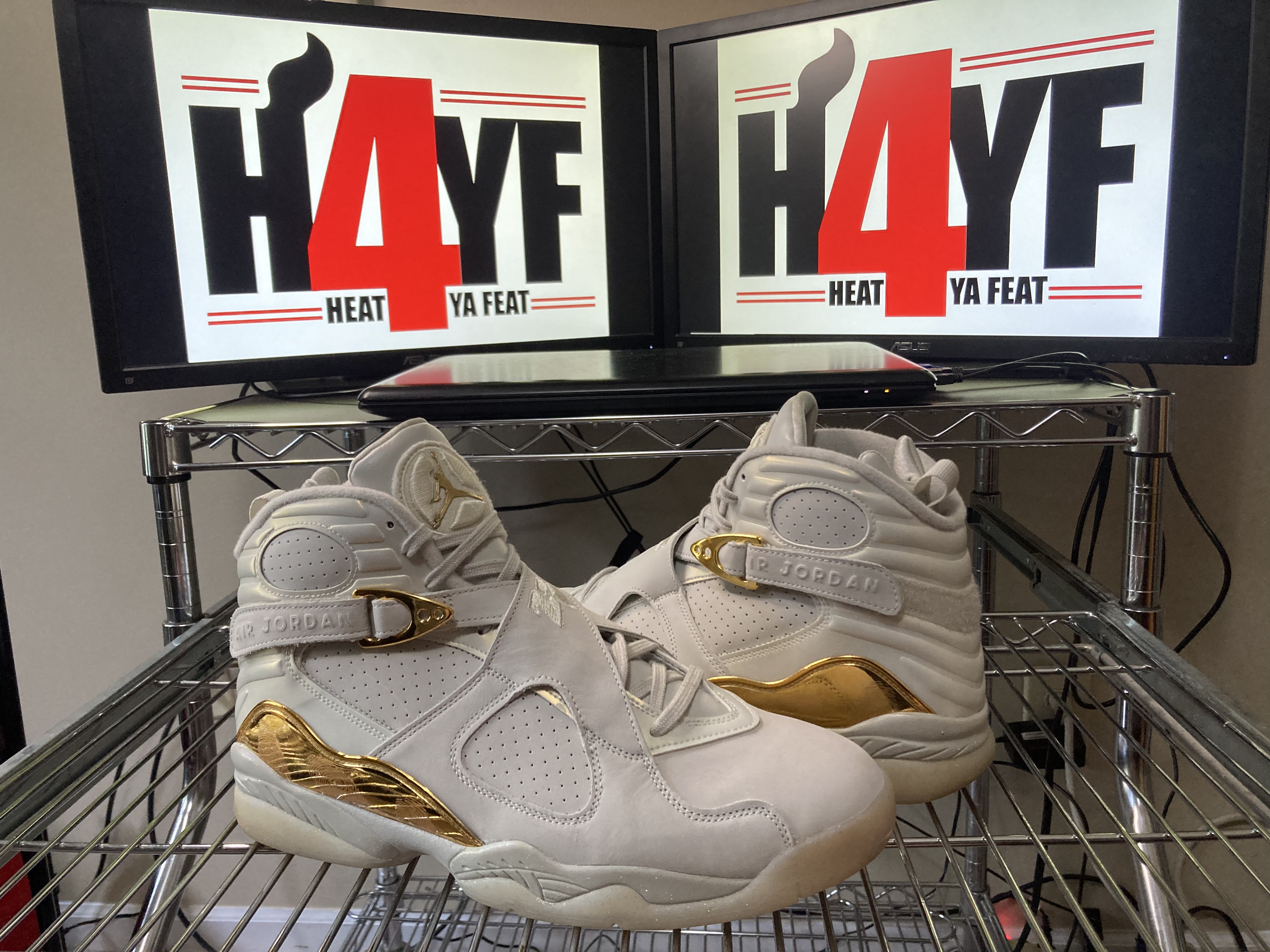 Air Jordan 8 “Champagne” Sz 12