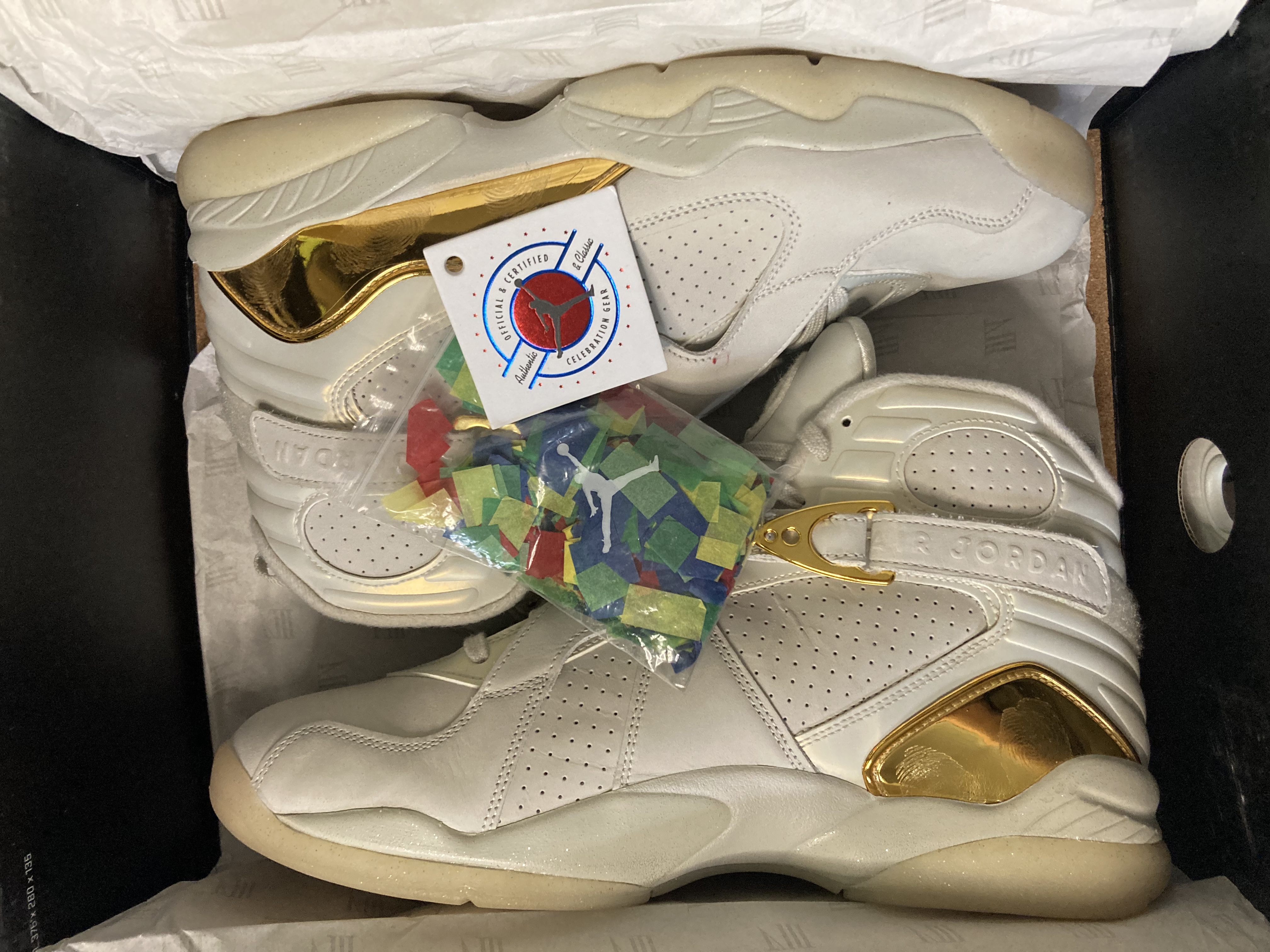 Air Jordan 8 “Champagne” Sz 12