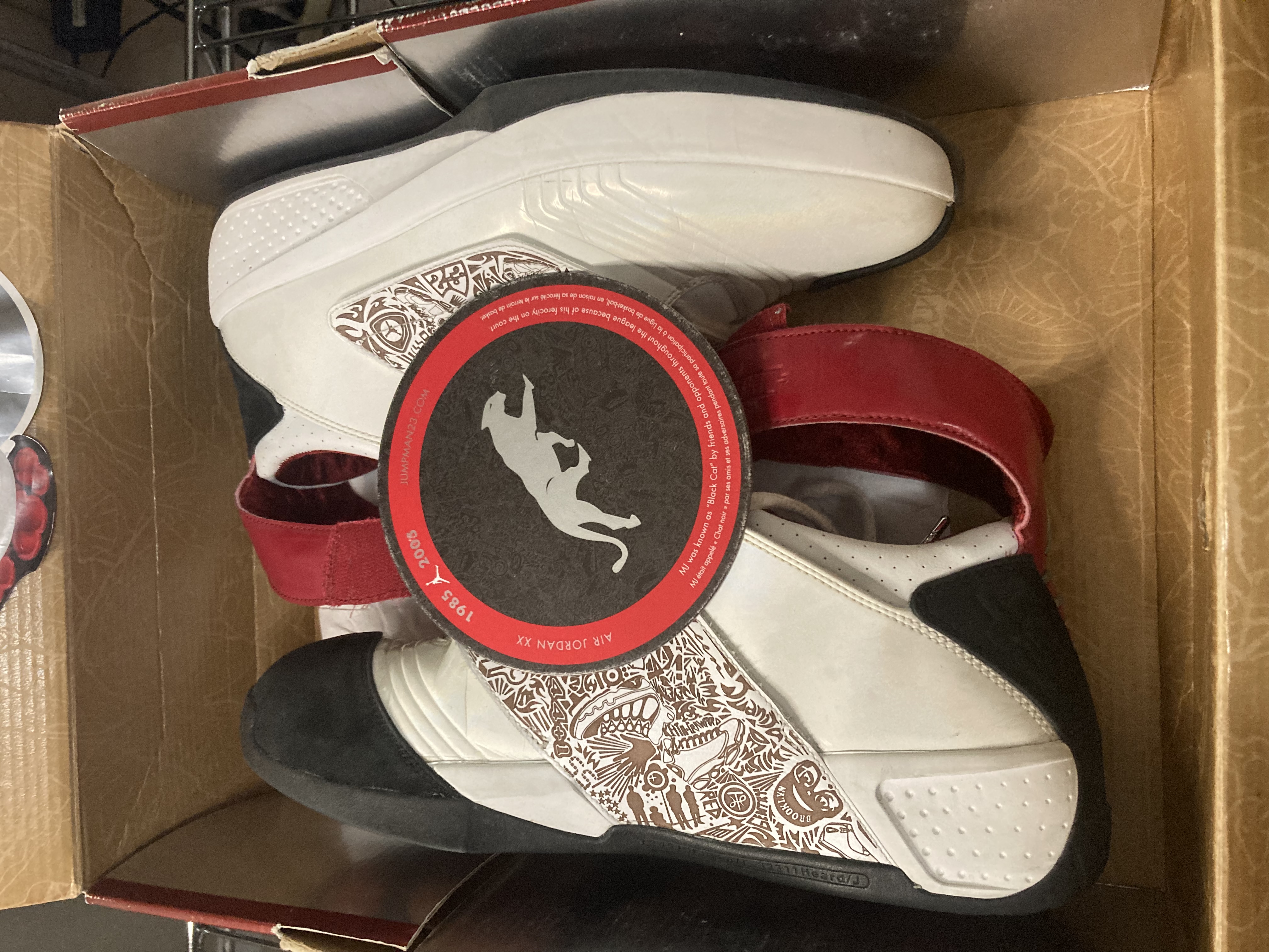Air Jordan 20 "White Laser" Sz 12