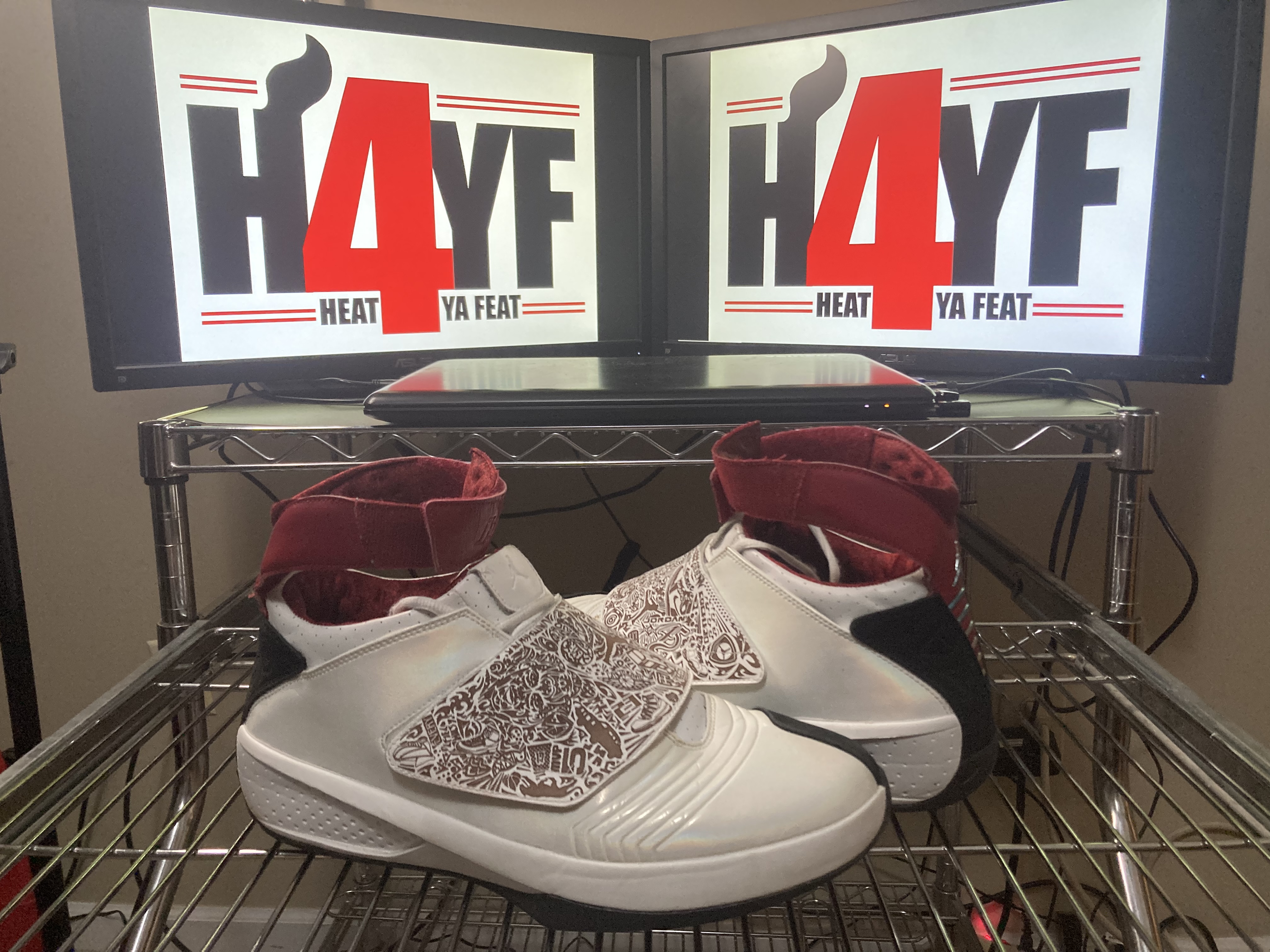 Air Jordan 20 "White Laser" Sz 12