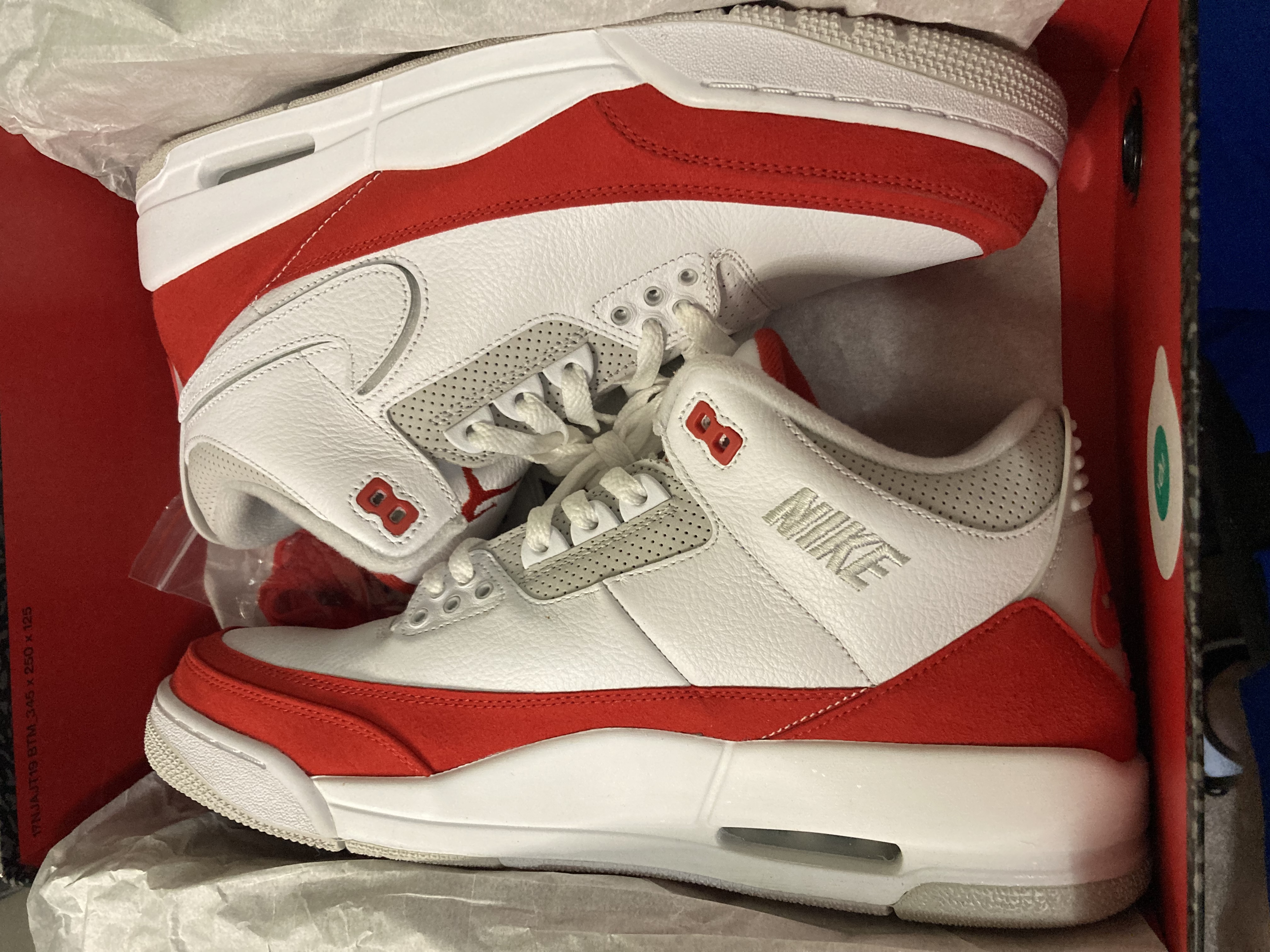 Air Jordan 3 Tinker “Air Max 1” Sz 12