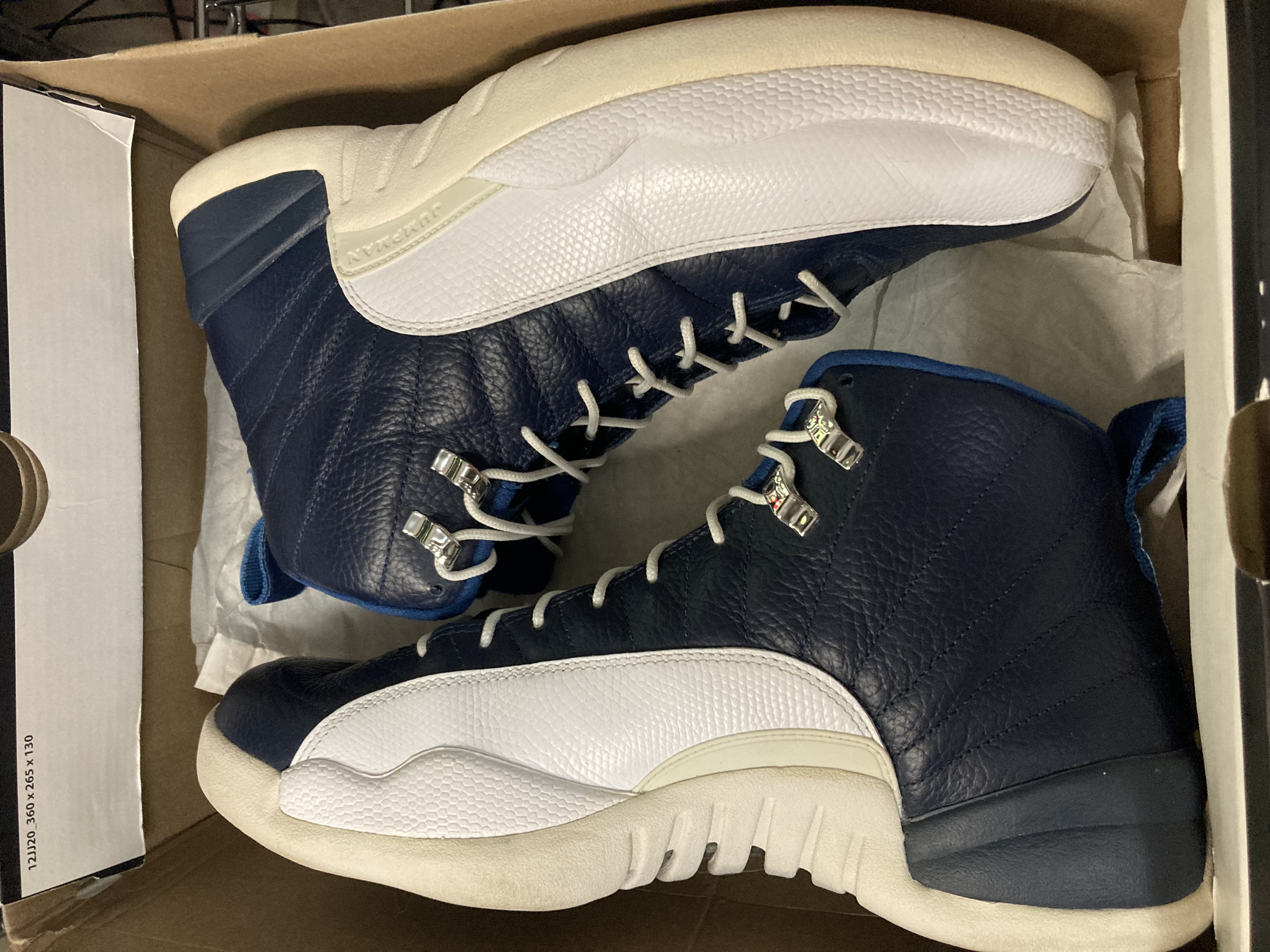 Air Jordan 12 Retro "Obsidian" 2012 Sz 12