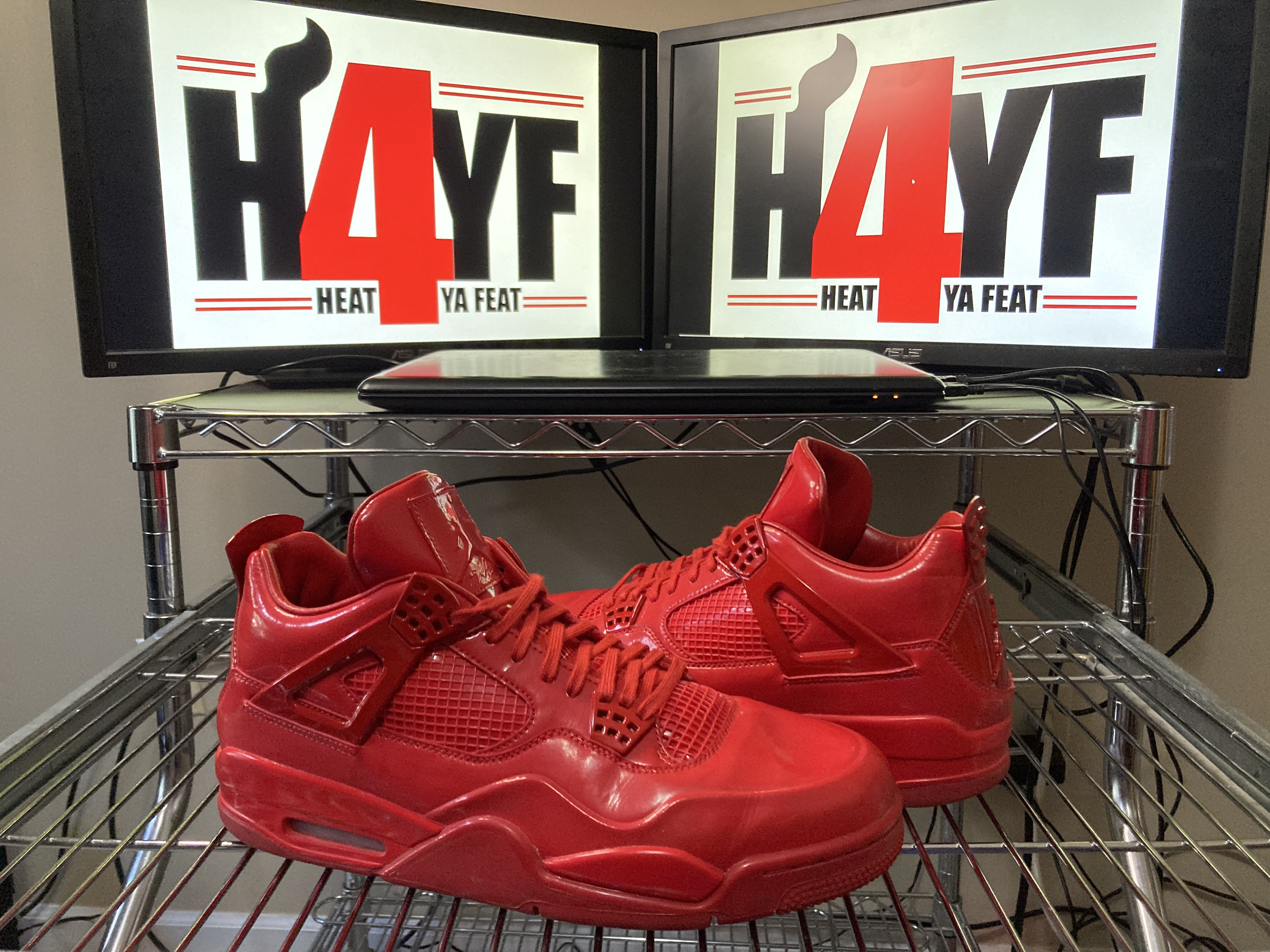 Air Jordan IV "11Lab4Red" Sz 12