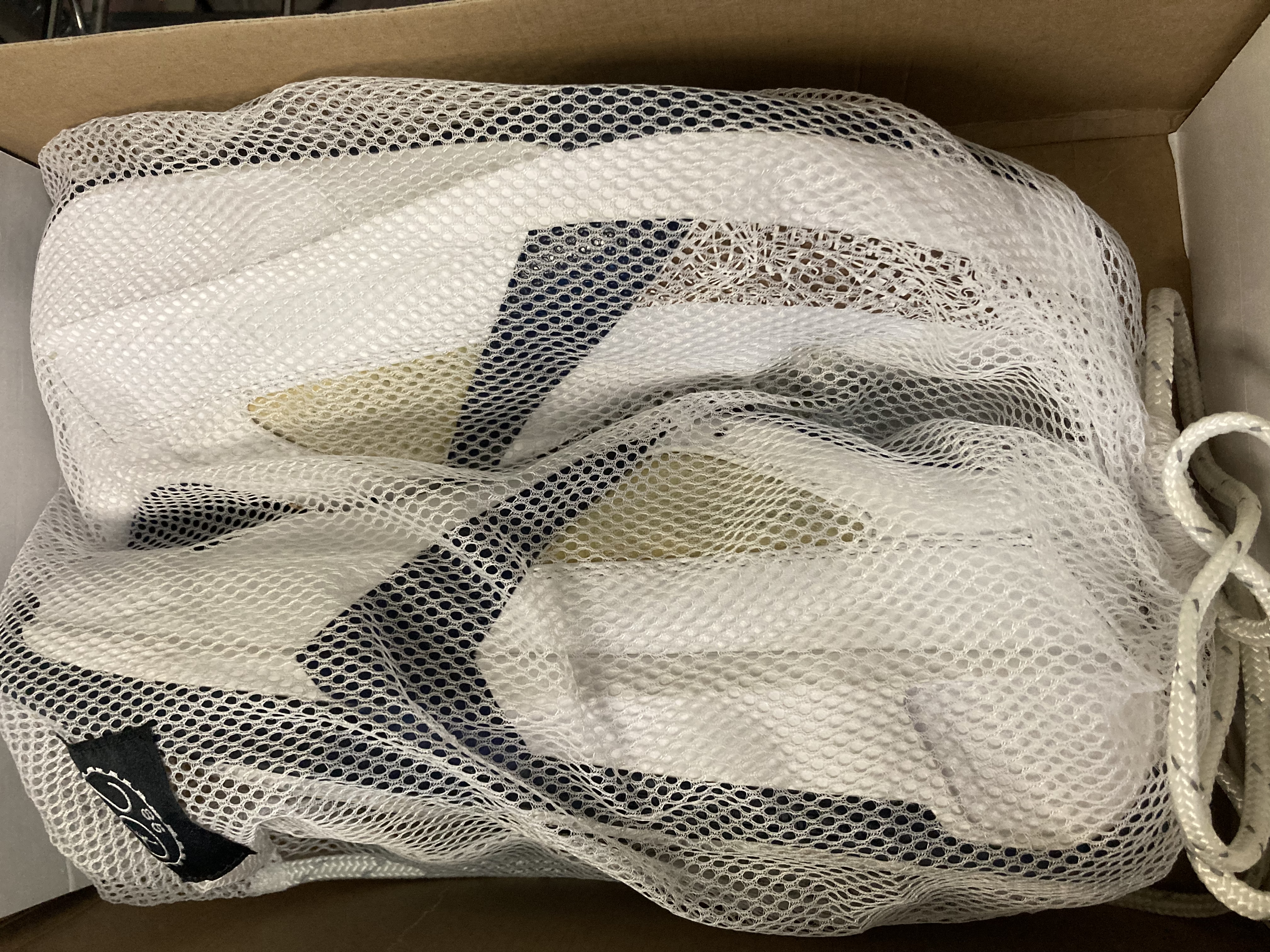 Air Jordan 20 Low “White/Midnight Navy” Sz 12