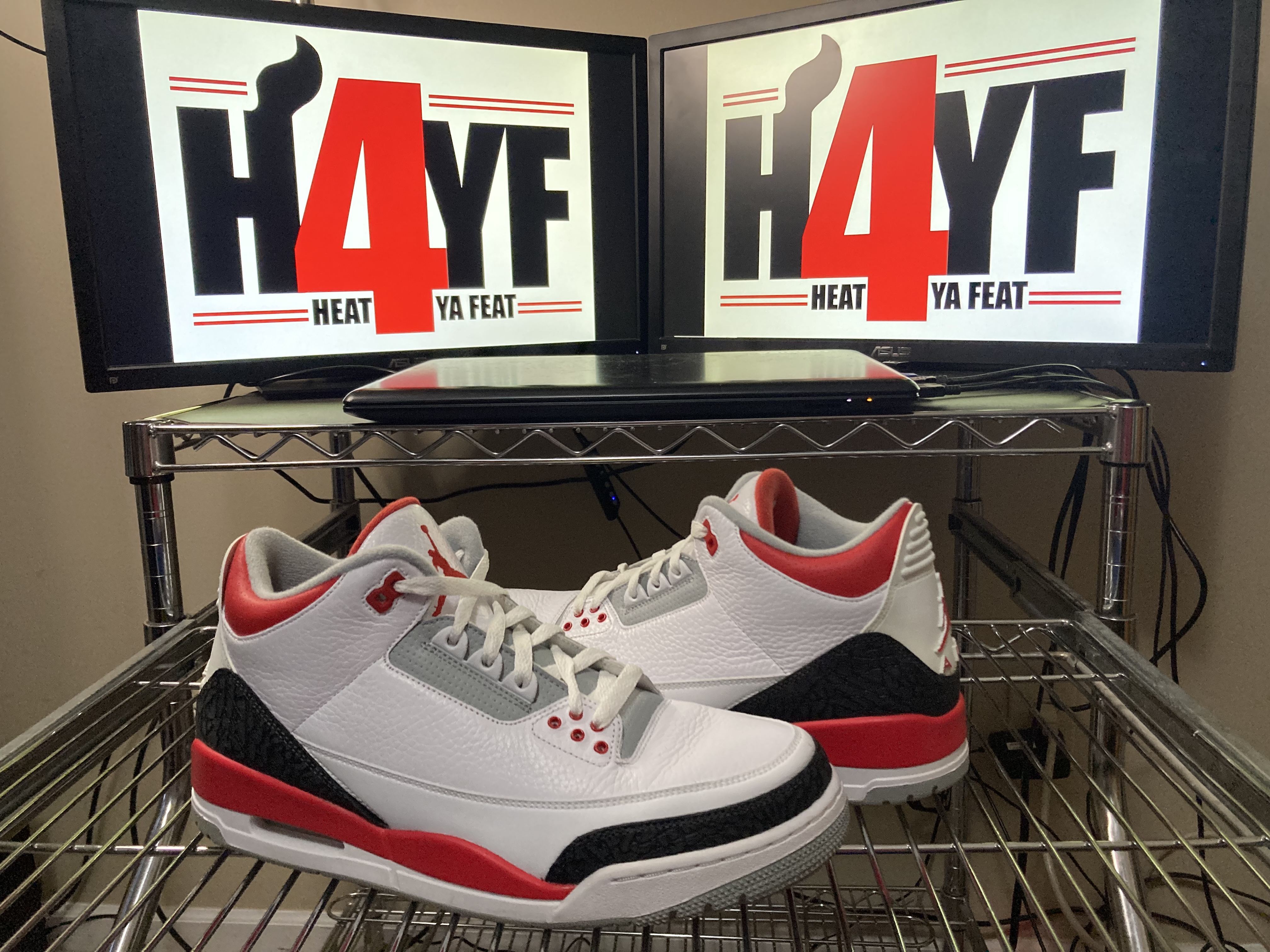 Air Jordan 3 “Fire Red” 2013 Sz 12