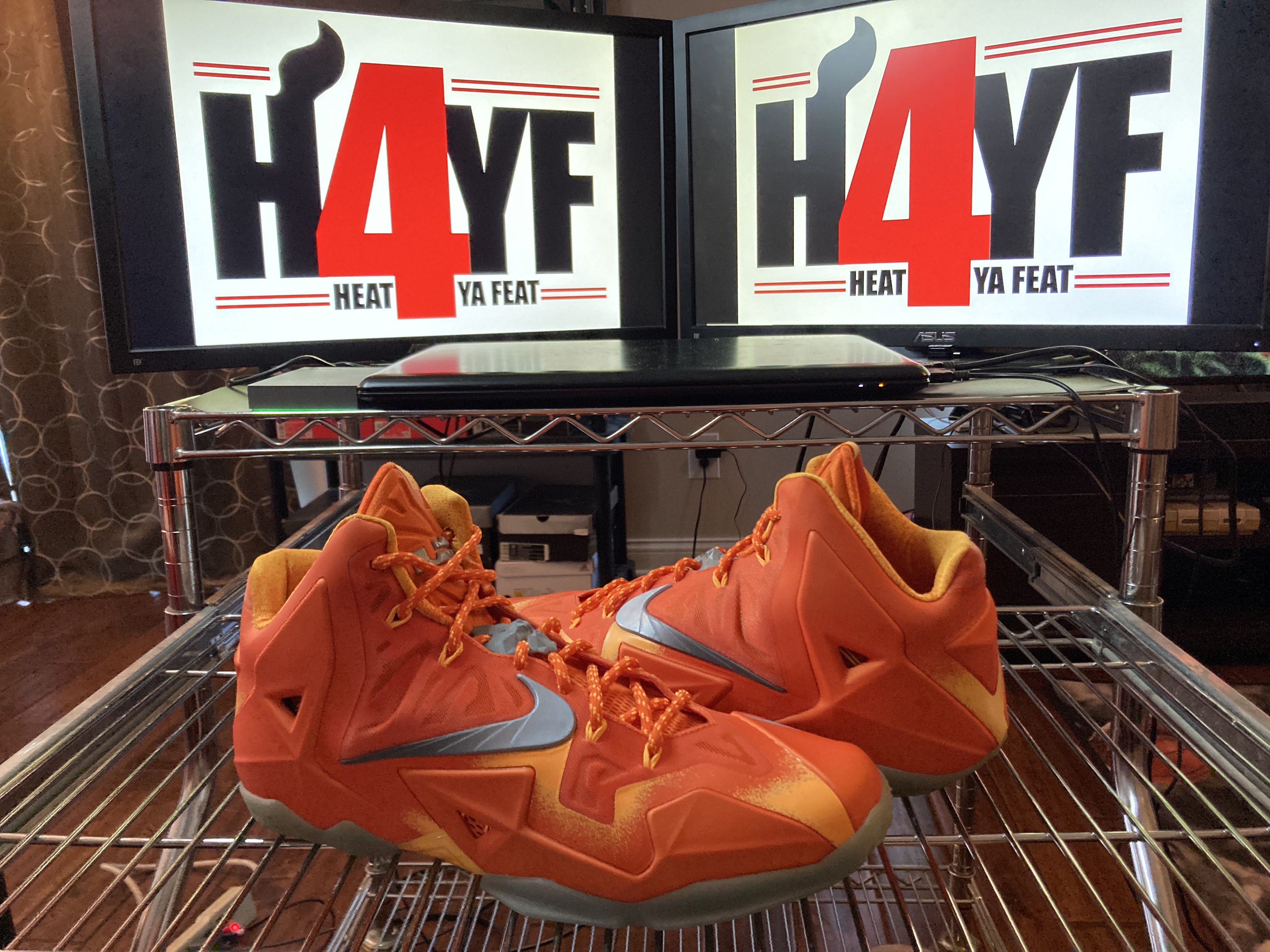 Nike LeBron 11 "Forging Iron" Sz 12.5