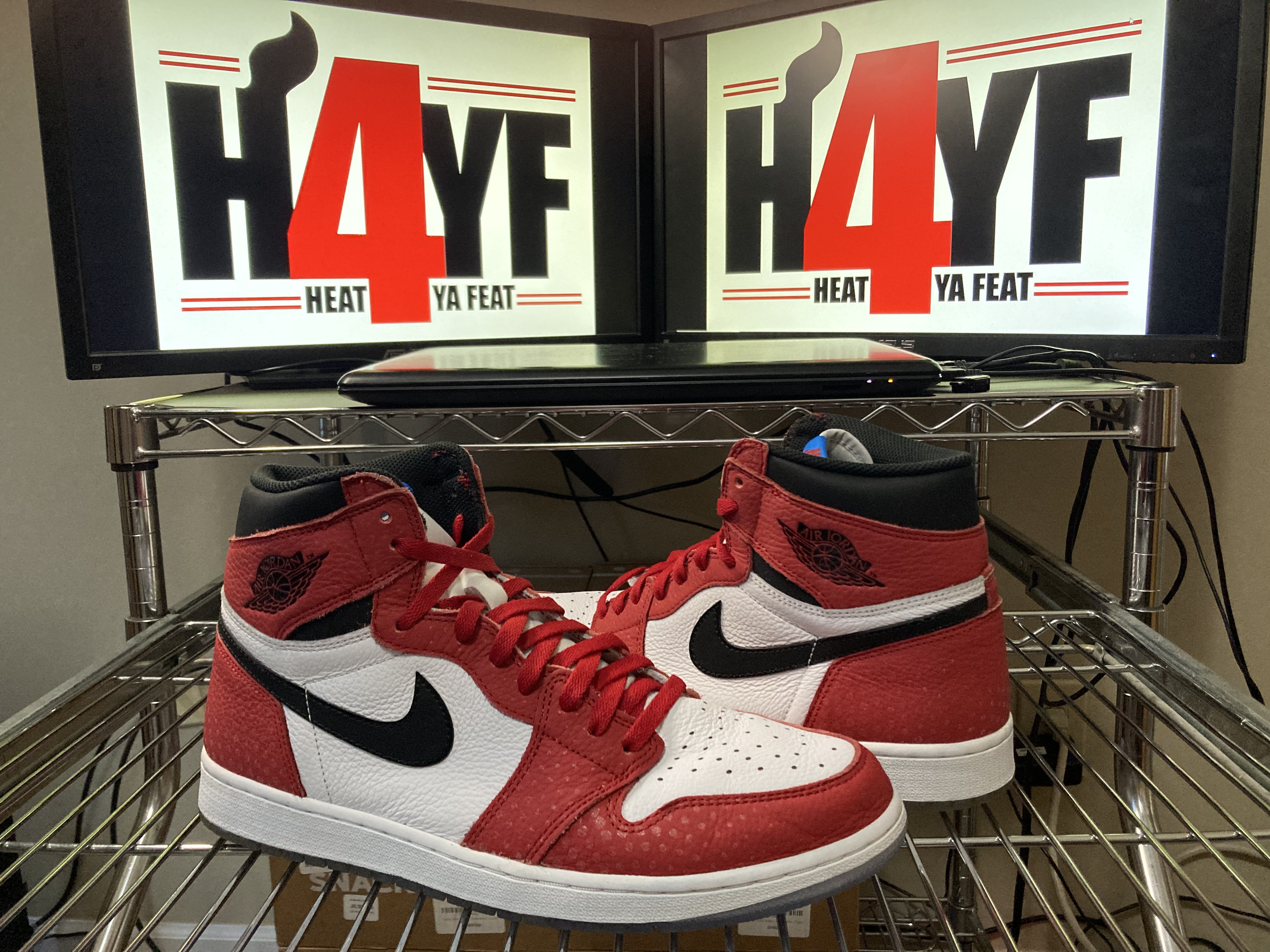 Air Jordan I Retro High OG "Origin Story" 2018 Sz 12